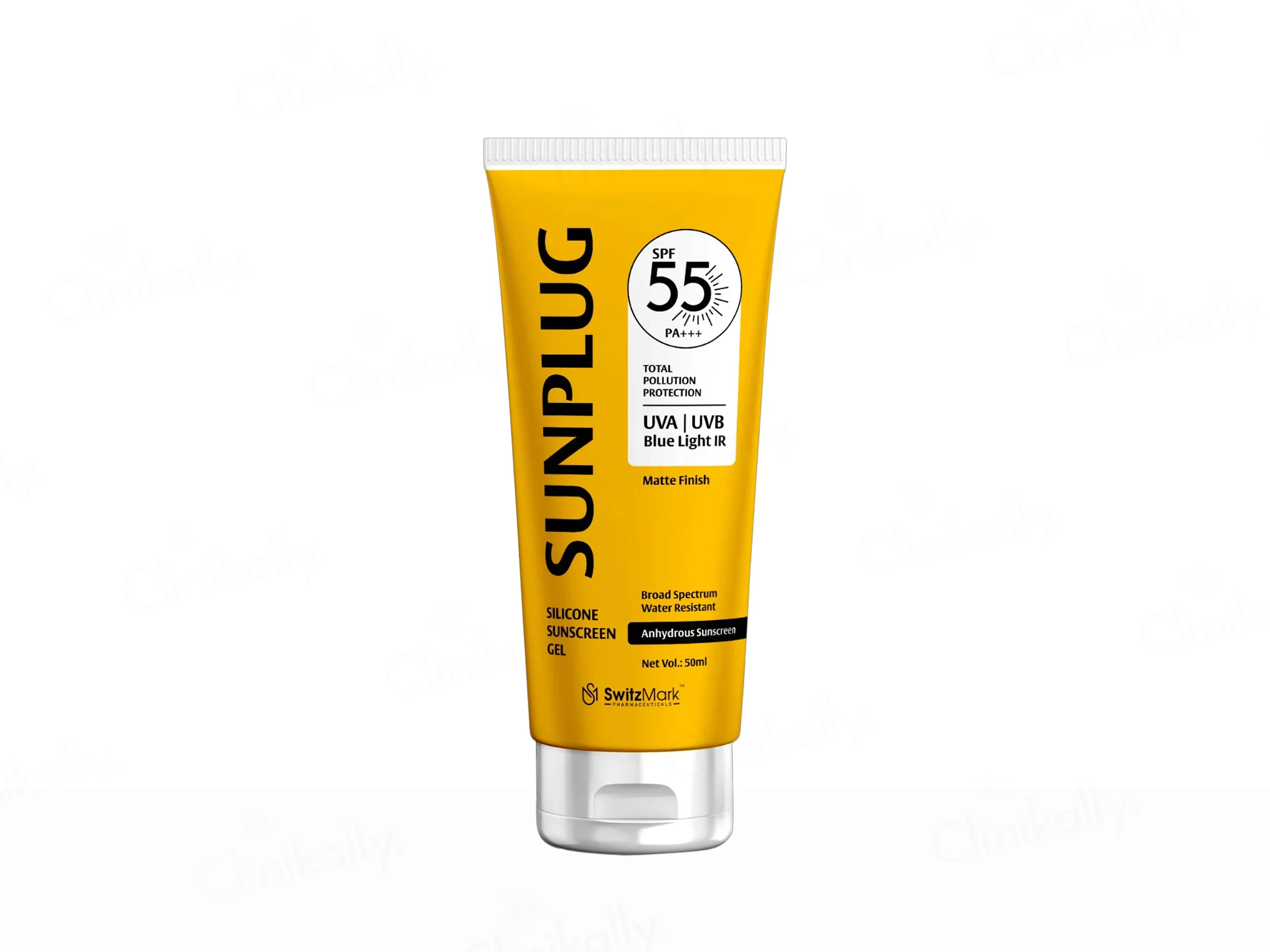 Sunplug Silicone Anhydrous Matte Finish Sunscreen Gel SPF 55 PA+++ - Image 3