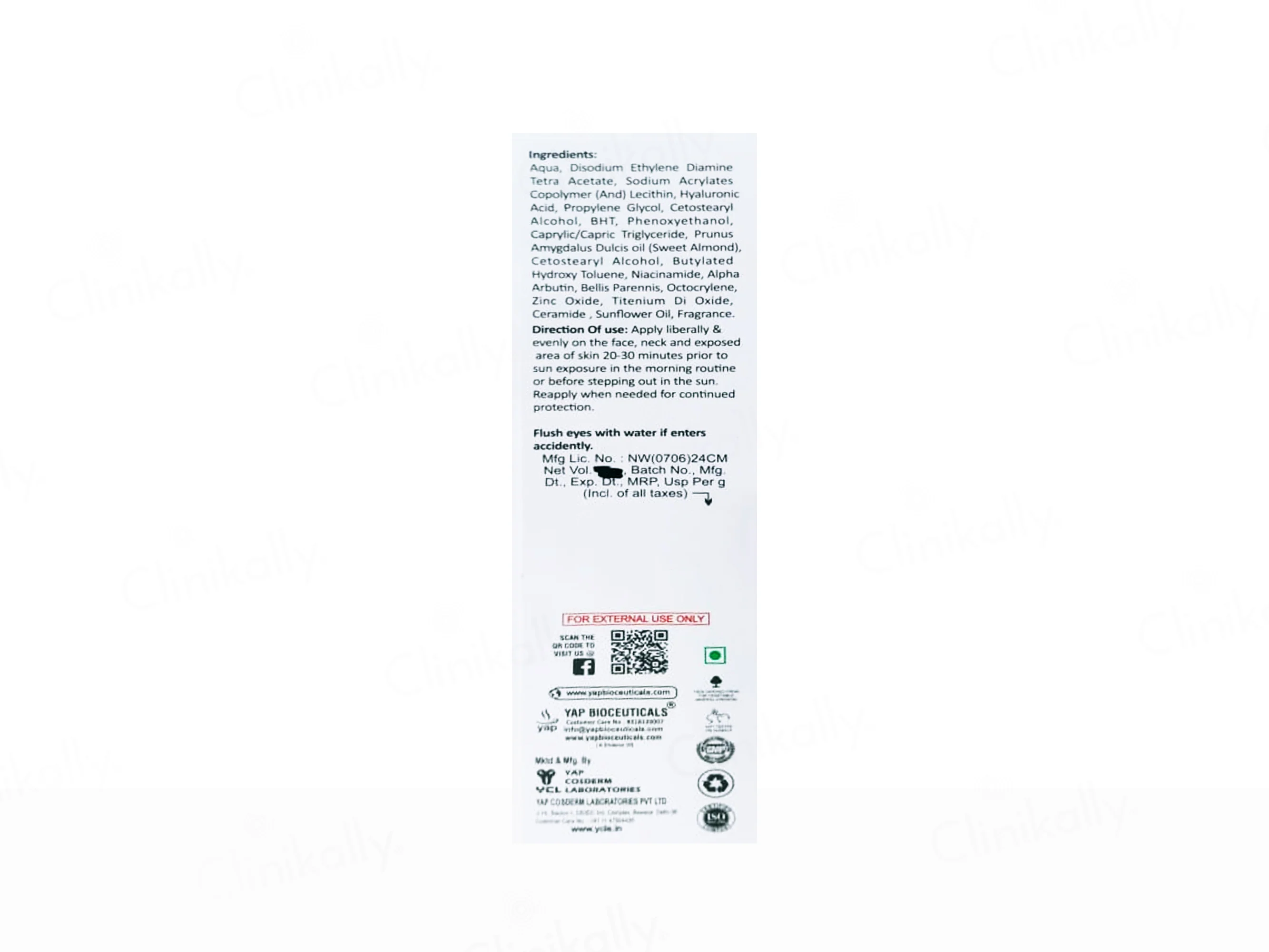 Suntan Hydra Bright Hyaluronic Acid Brightening Sunscreen SPF 50+ PA++++ - Image 3