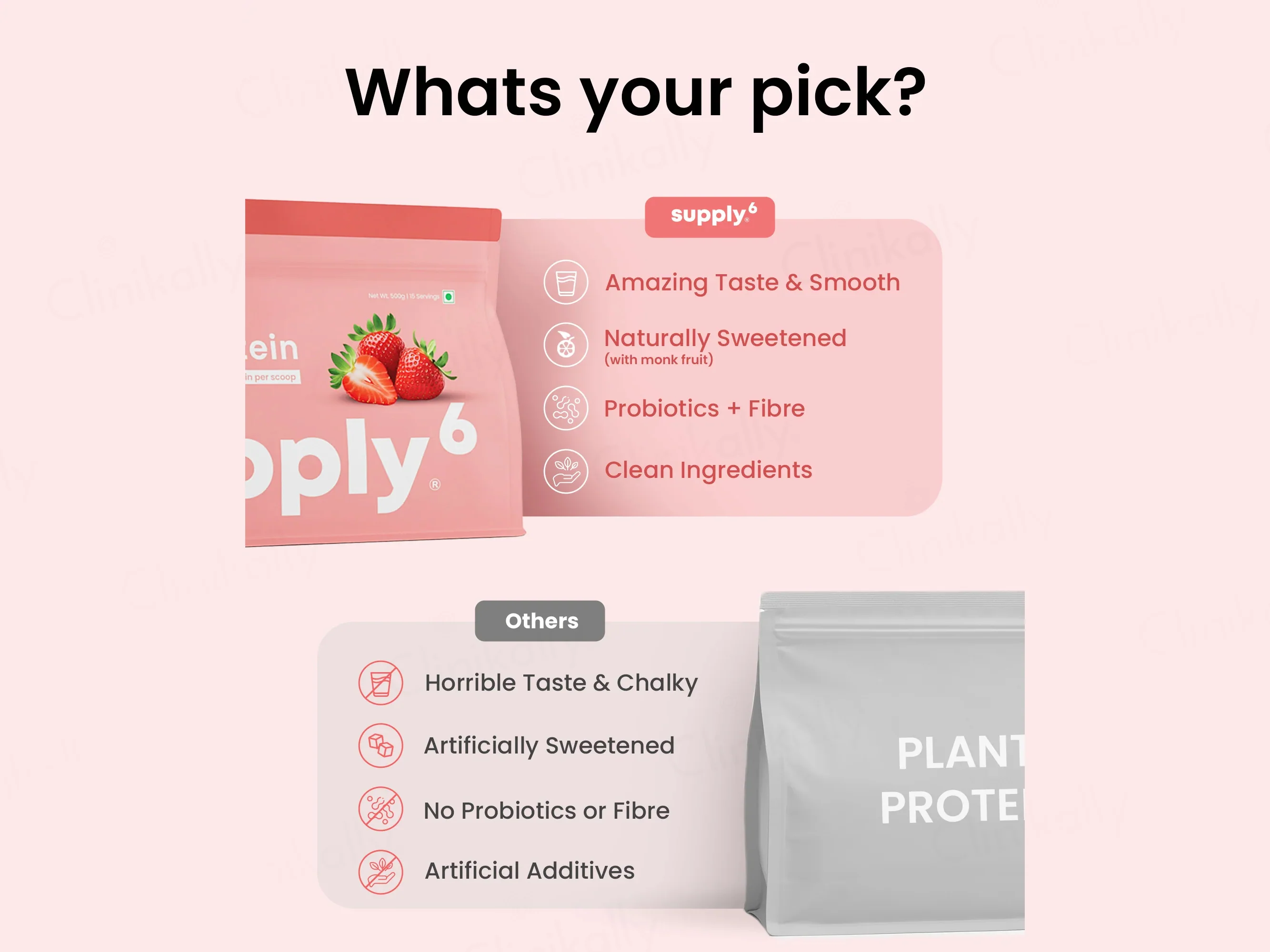 Supply6 Fiber & Probiotics Plant Protein Powder - Image 11