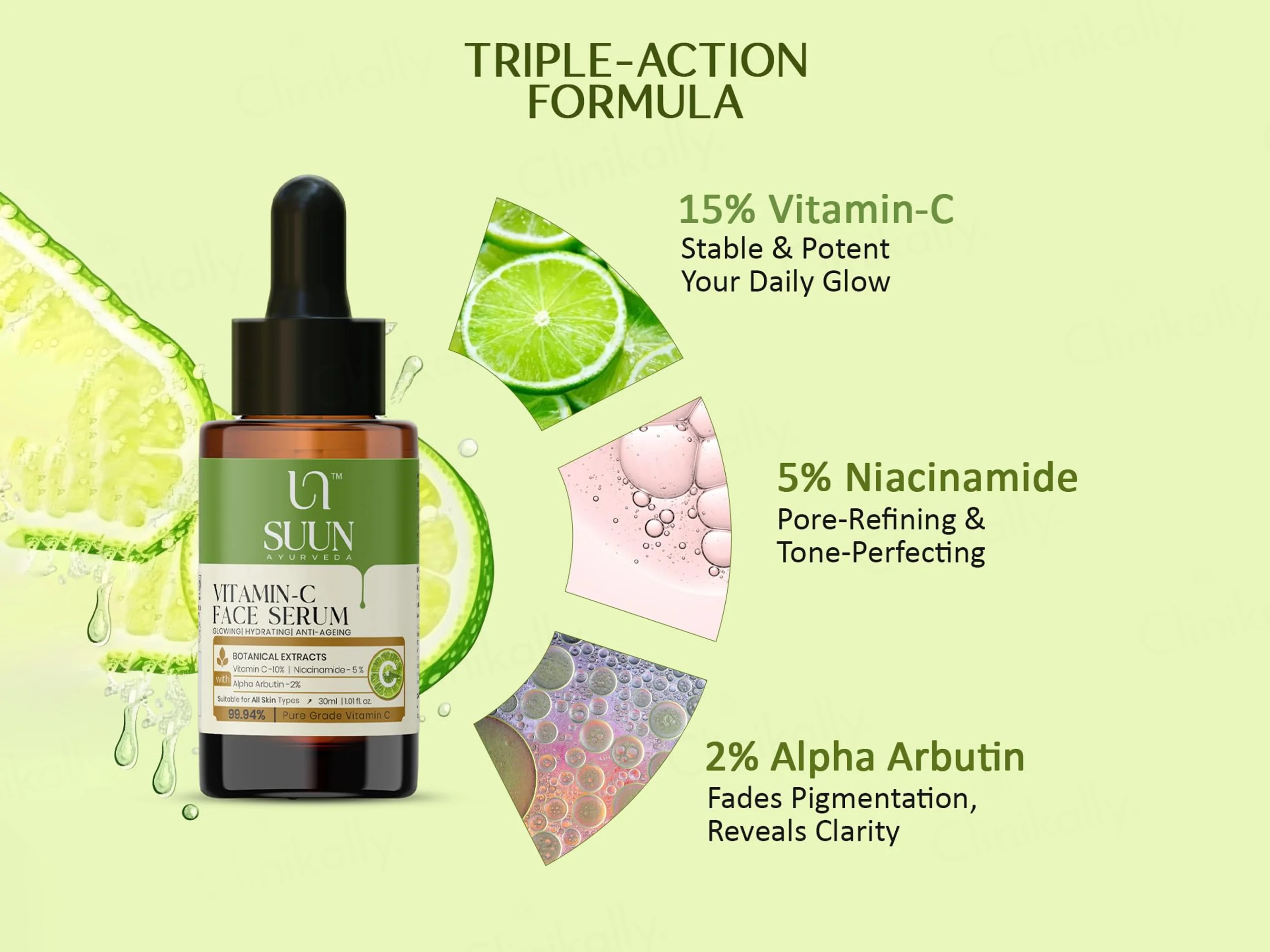 Suun Ayurveda 10% Vitamin-C Face Serum - Image 3