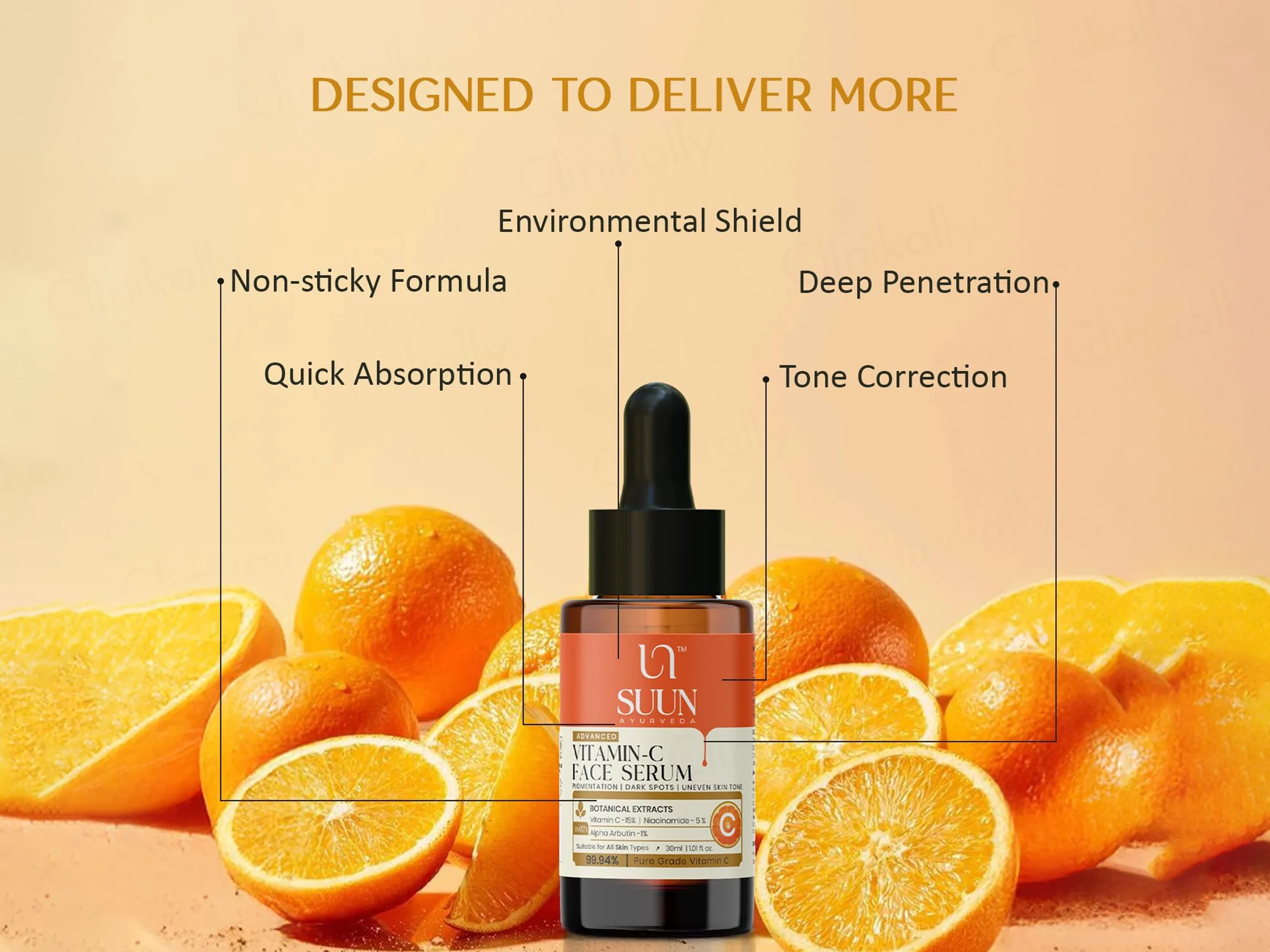 Suun Ayurveda Advanced 15% Vitamin-C Face Serum - Image 4