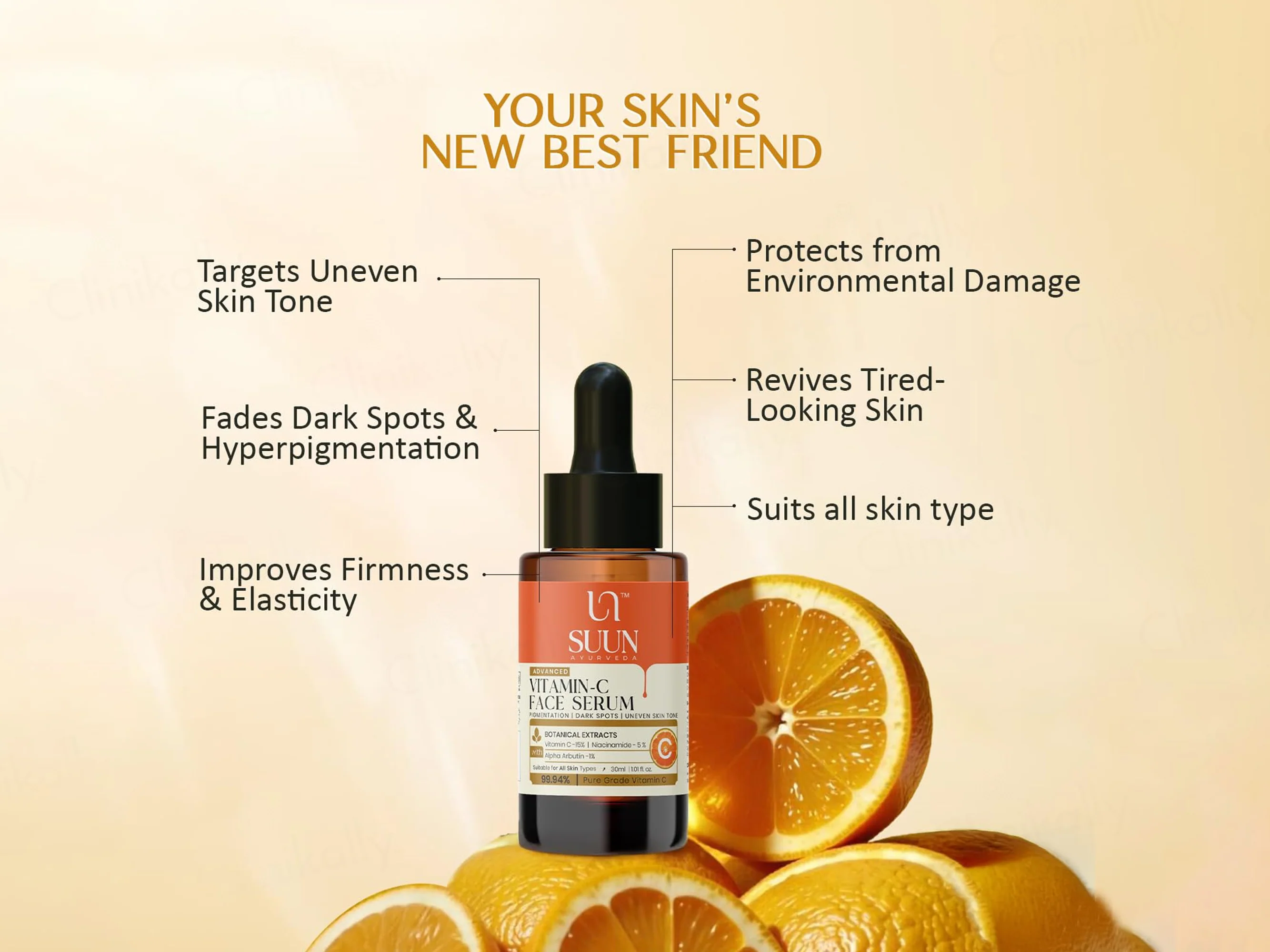 Suun Ayurveda Advanced 15% Vitamin-C Face Serum - Image 5