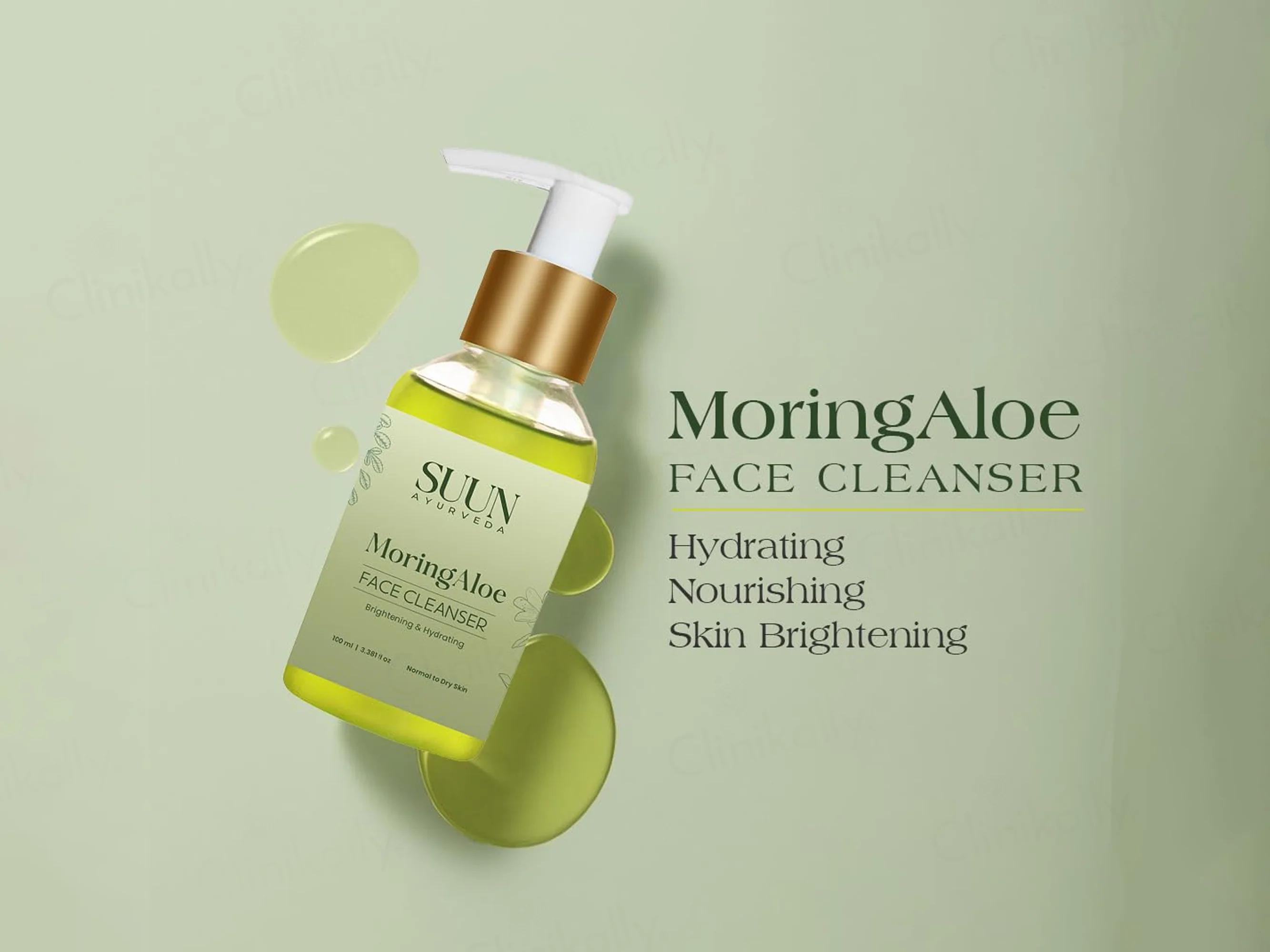 Suun Ayurveda MoringAloe Brightening & Hydrating Face Cleanser - Image 2