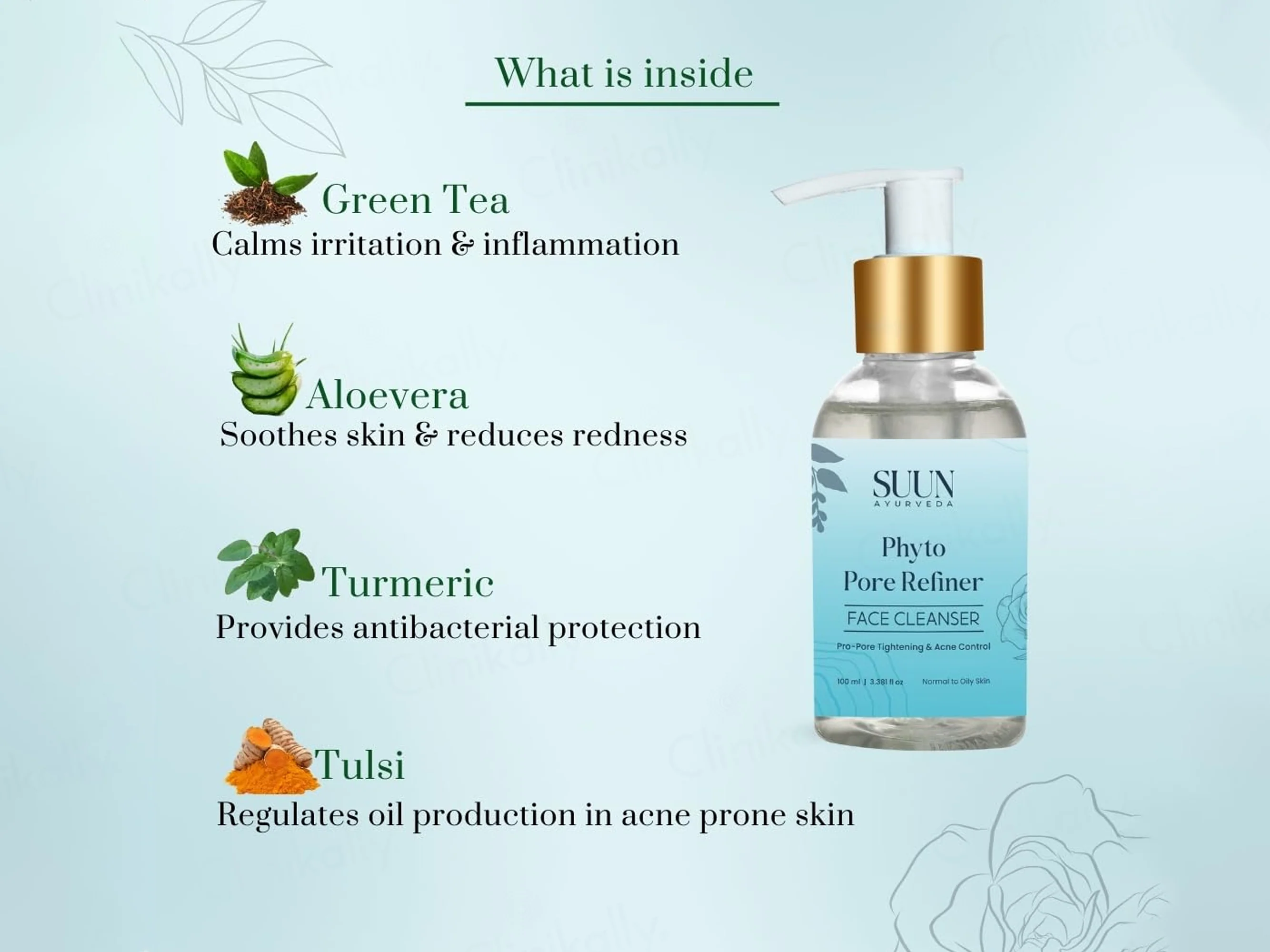 Suun Ayurveda Phyto Pore Refiner Face Cleanser - Image 6
