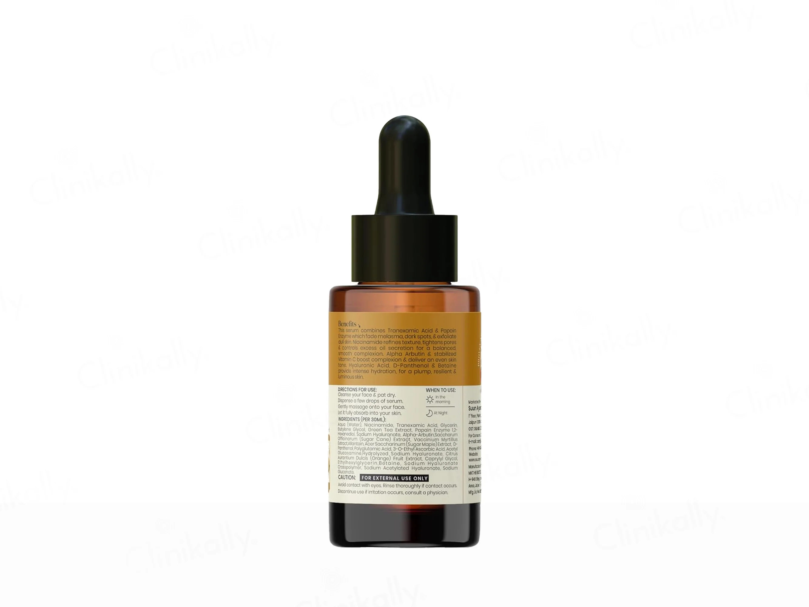 Suun Ayurveda TXA-Papain Radiance Face Serum - Image 7