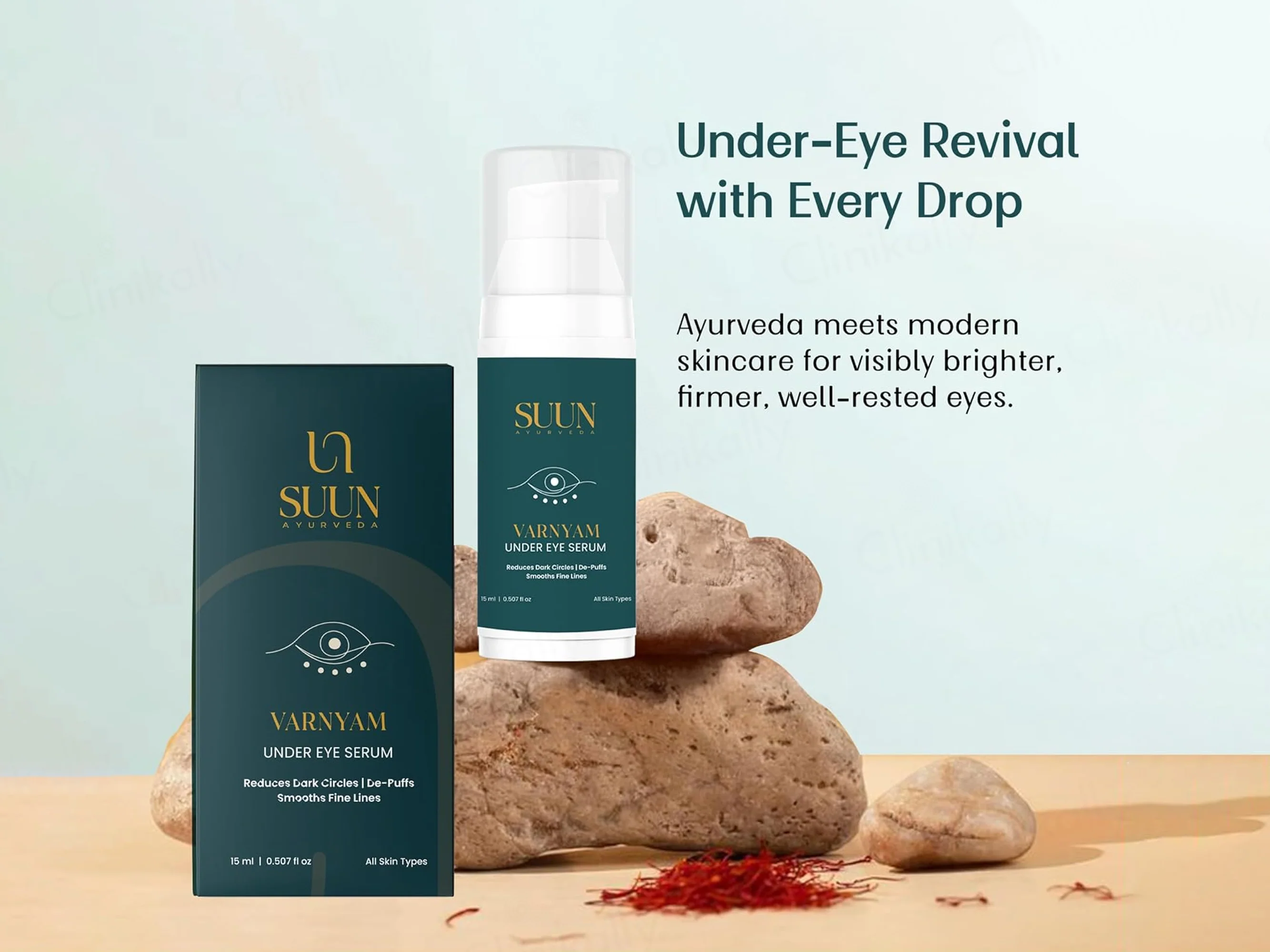 Suun Ayurveda Varnyam Under Eye Serum - Image 5