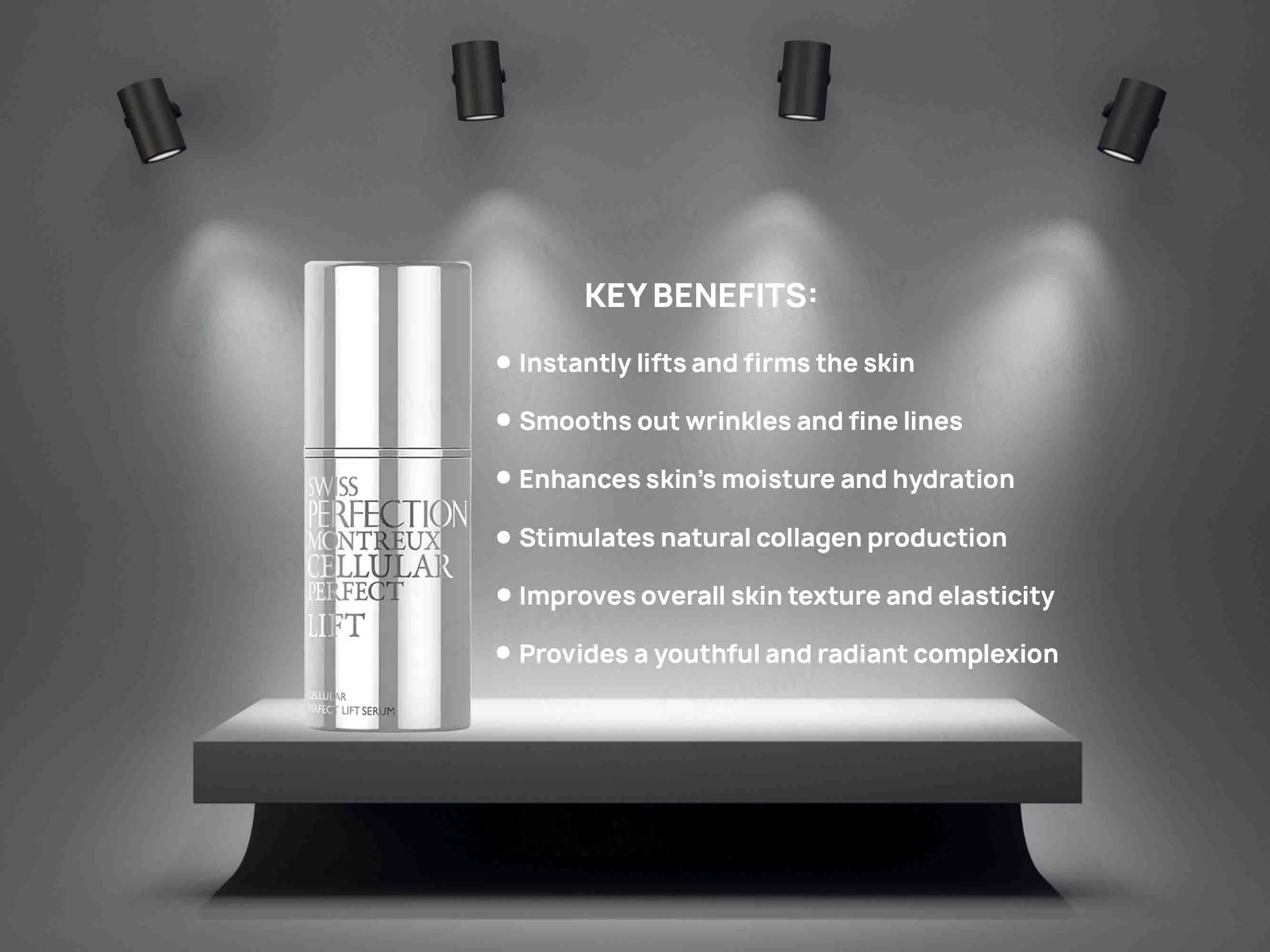 Swiss Perfection Montreux Cellular Perfect Lift Skin Serum - Image 3