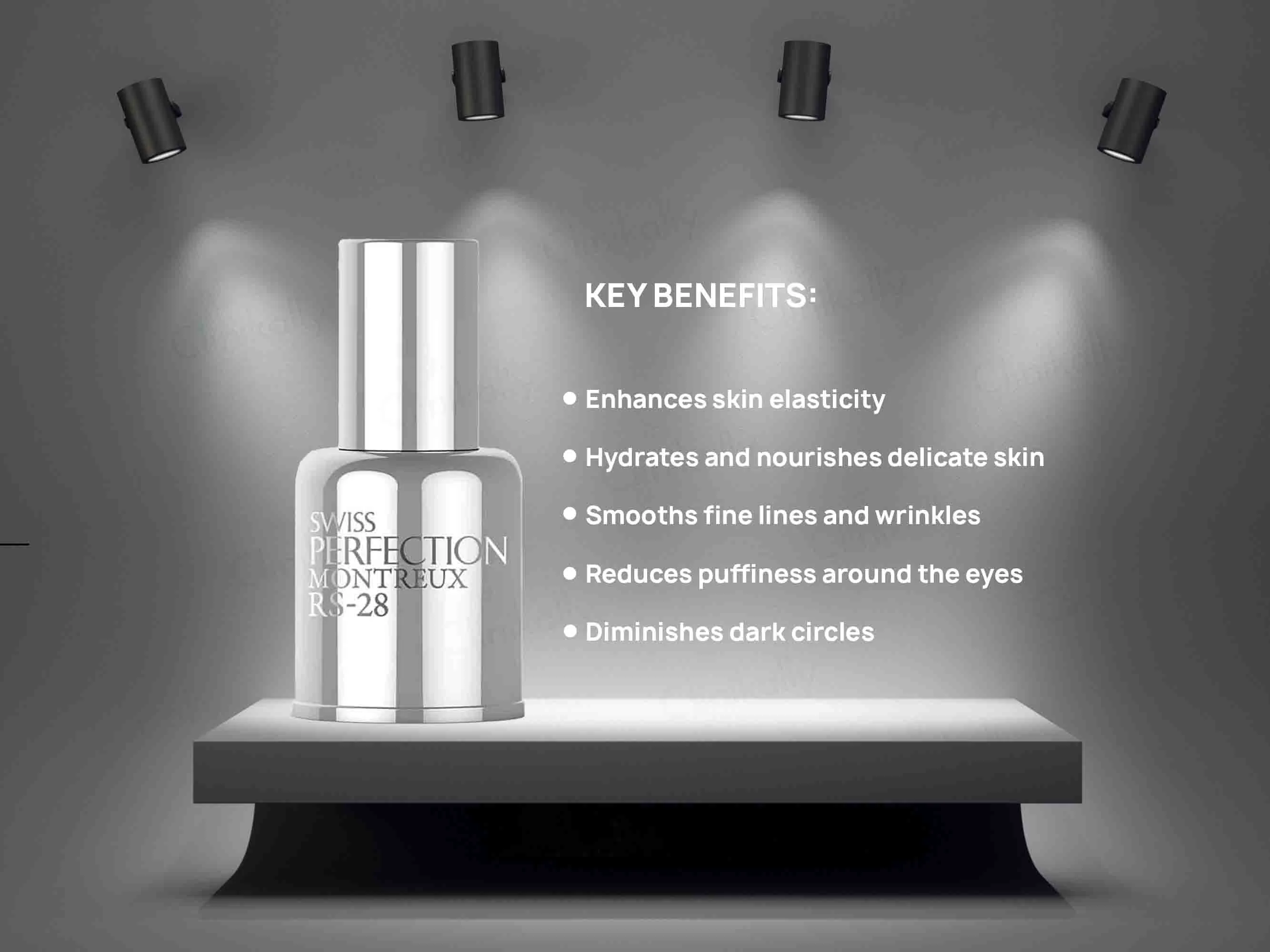 Swiss Perfection Montreux Cellular Perfect RS-28 Rejuvenation Eye Serum - Image 3