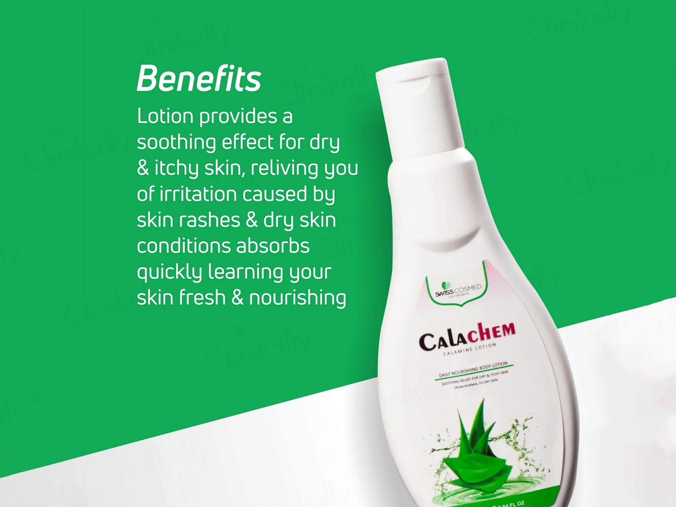 Swisscosmed Calachem Calamine Daily Nourishing Body Lotion - Image 4
