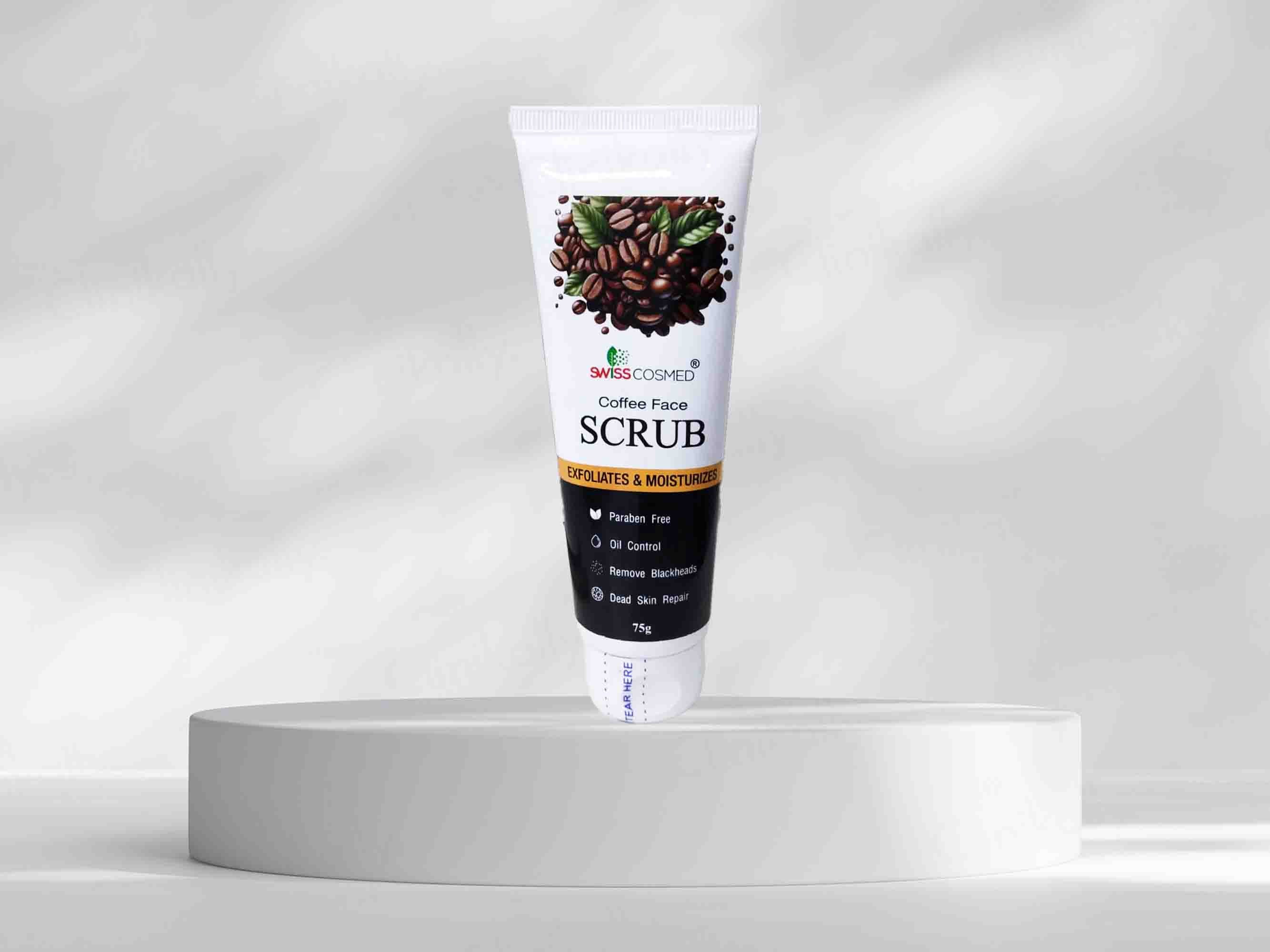 Swisscosmed Coffee Exfoliating & Moisturizing Face Scrub - Image 2