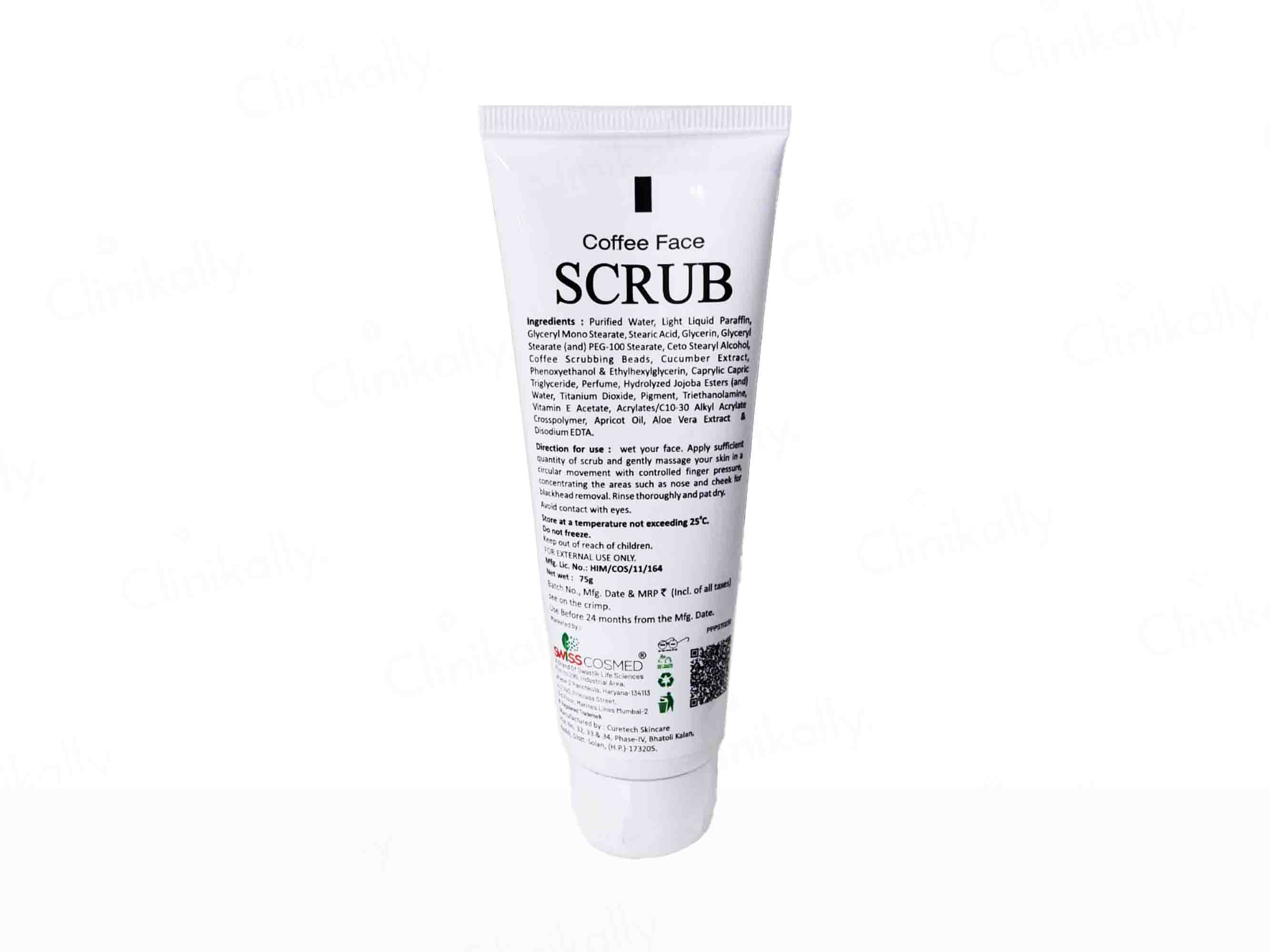 Swisscosmed Coffee Exfoliating & Moisturizing Face Scrub - Image 3
