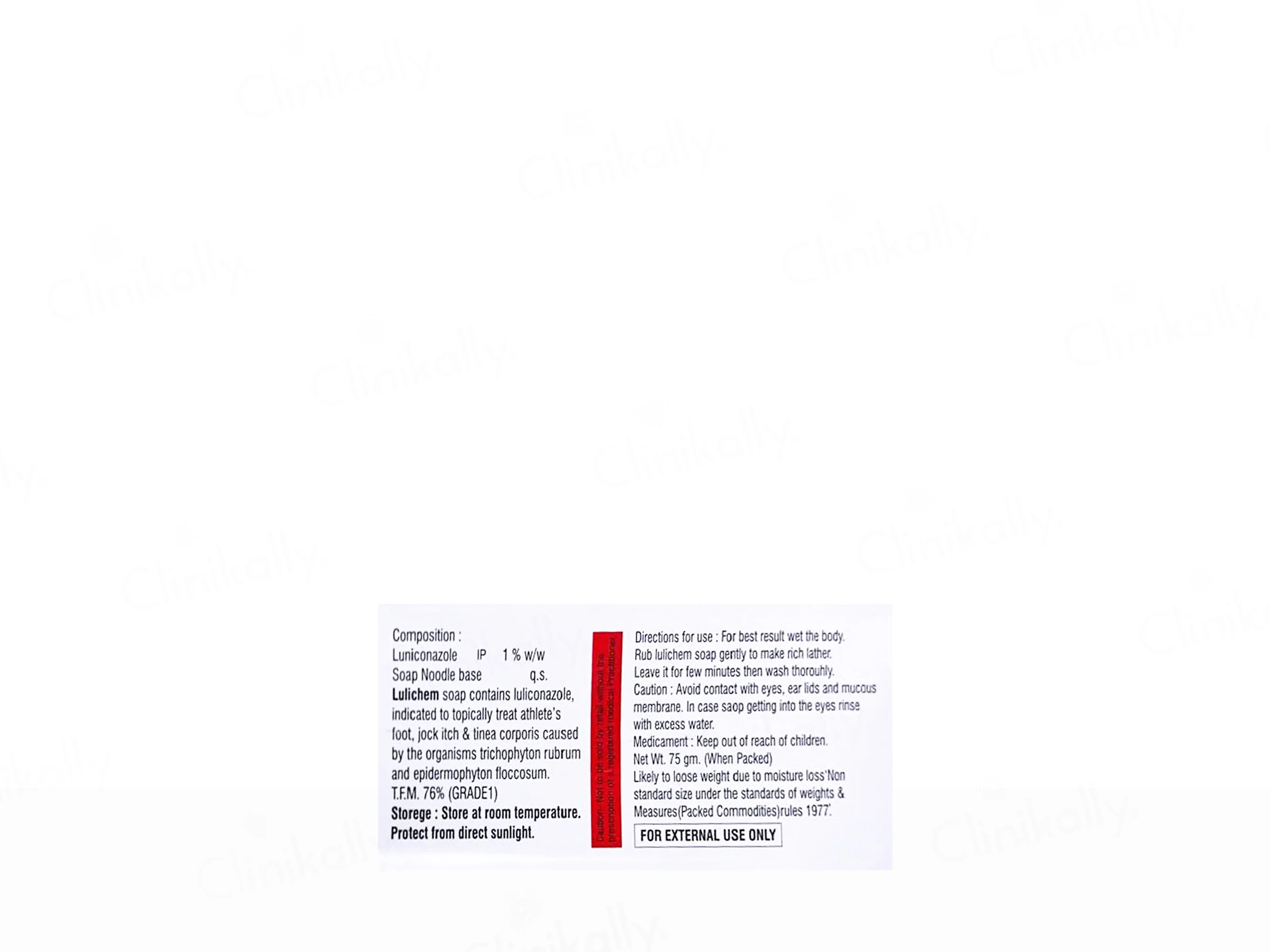 Swisscosmed Lulichem Medicated Antifungal Soap - Image 2