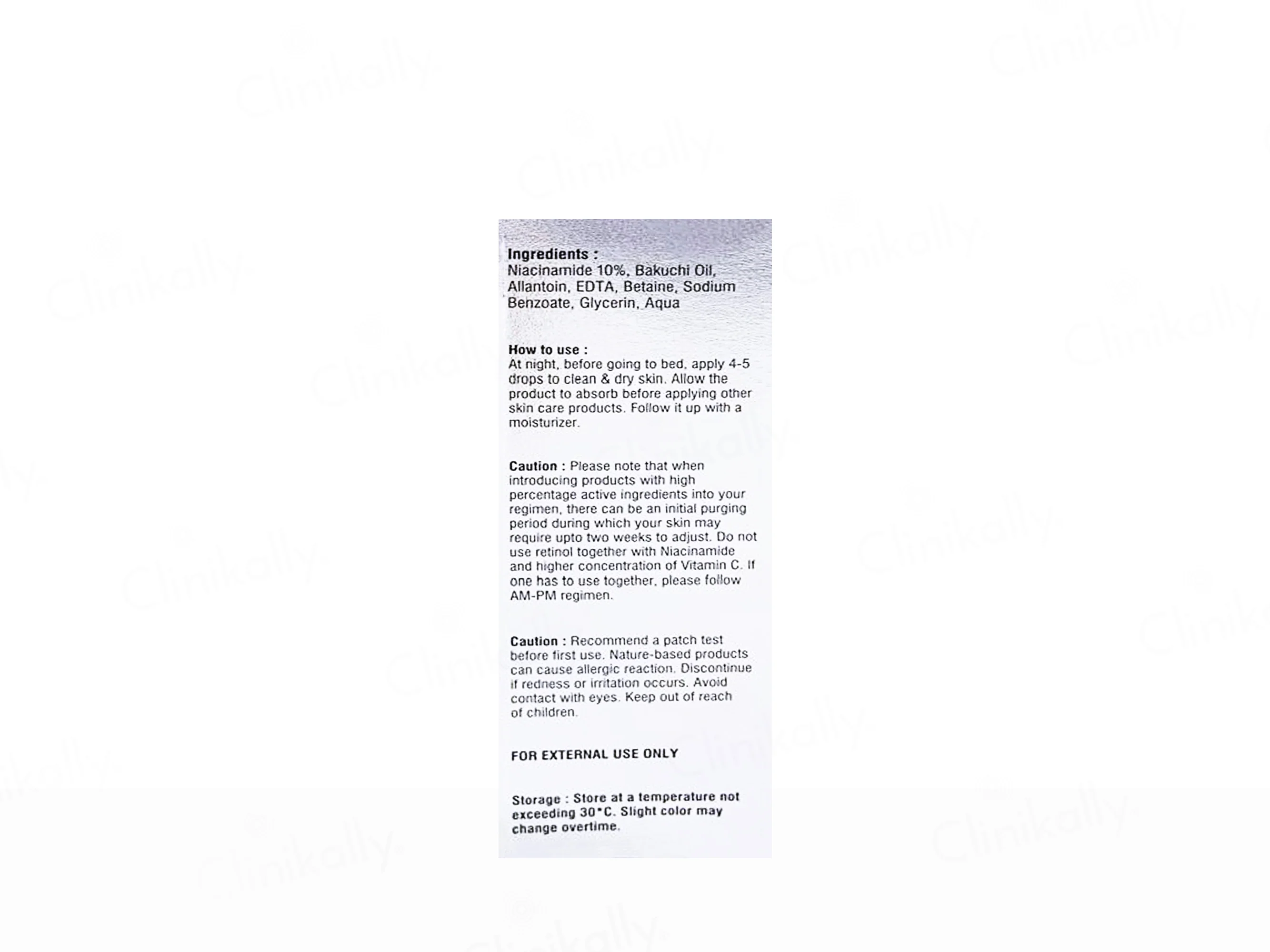 Swisscosmed Niacinamide 10% Skin Clarifying Serum - Image 2
