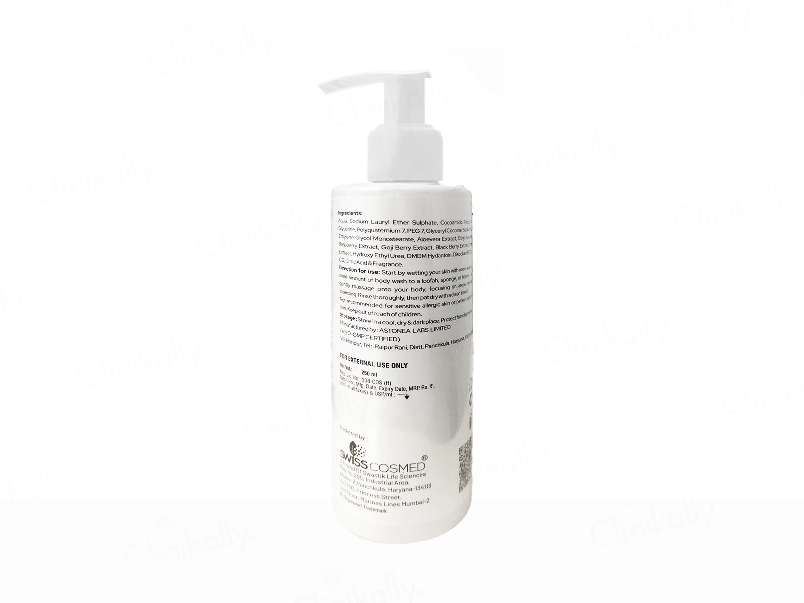 Swisscosmed Raspberry Extract Body Wash - Image 3