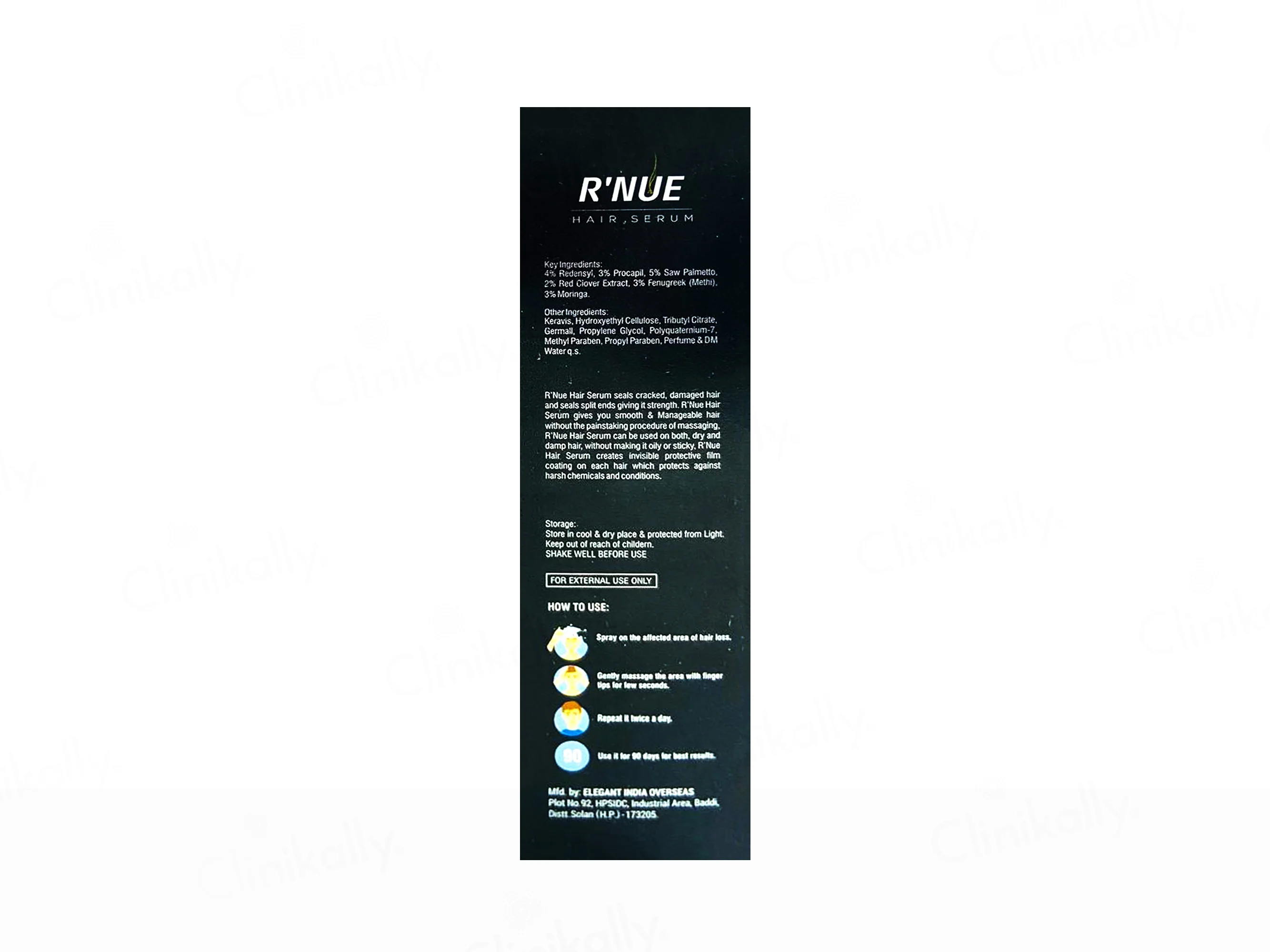 Swisscosmed R'Nue Anti Hairfall & Scalp Nutrient Nourishing Hair Serum - Image 3
