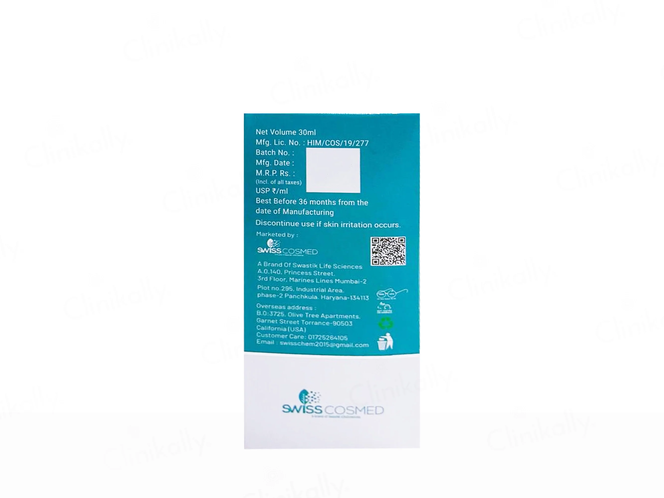 Swisscosmed SwissGlow Brightening Face Serum For Men & Women - Image 3