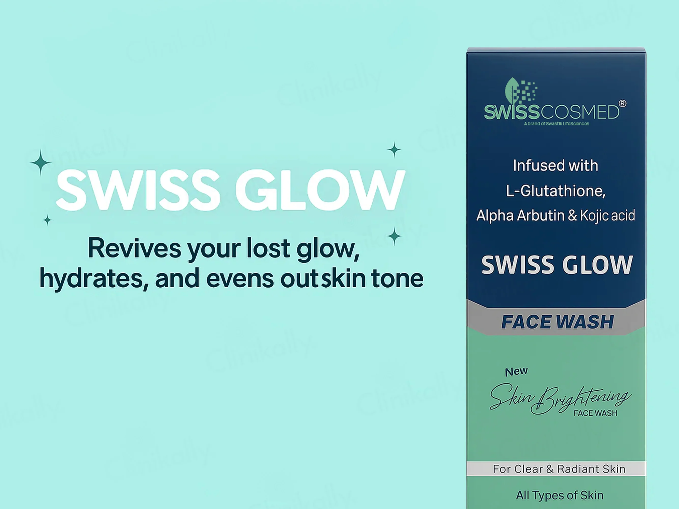 Swisscosmed SwissGlow Skin Brightening Face Wash - Image 3