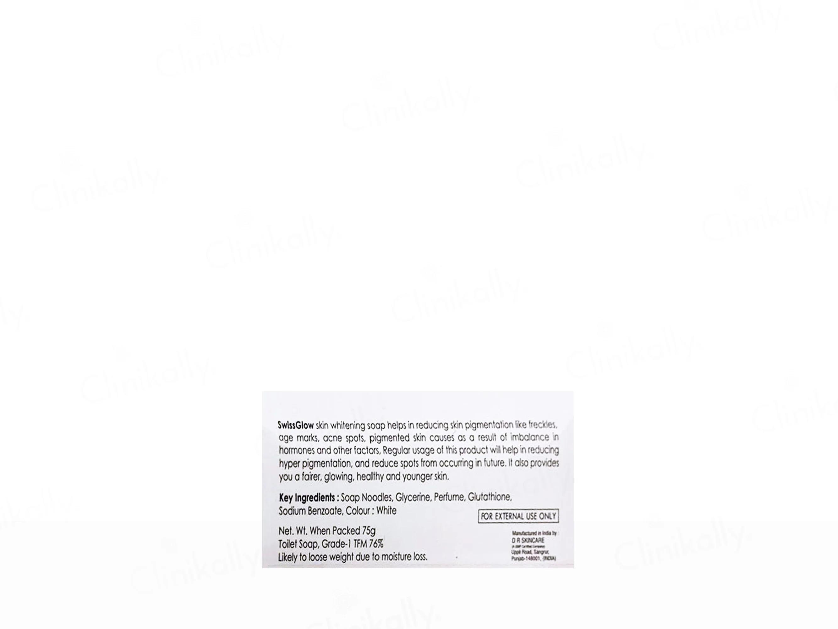 Swisscosmed SwissGlow Skin Whitening Soap - Image 2