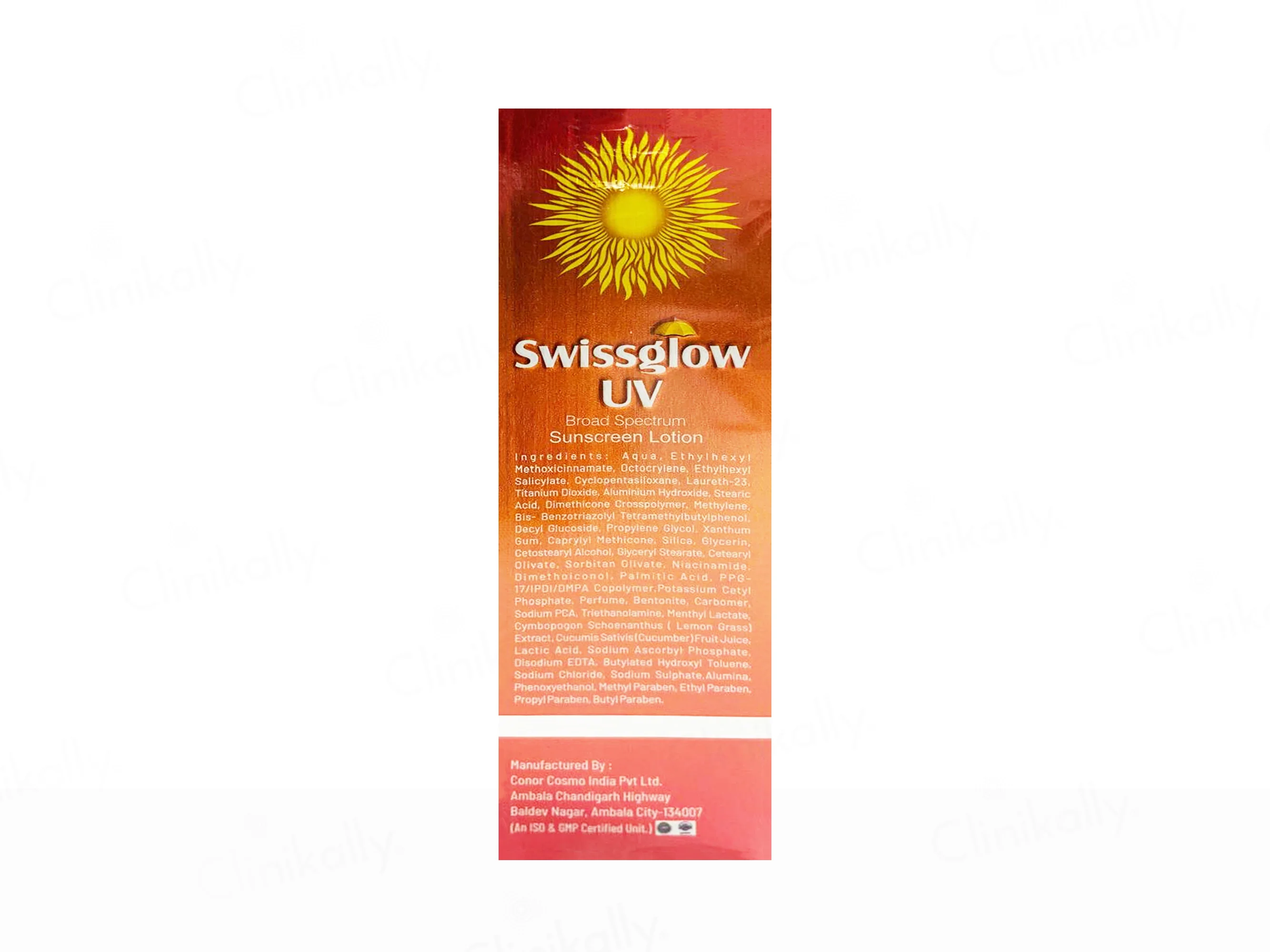 Swisscosmed SwissGlow UV Sunscreen Lotion SPF 50+ - Image 2