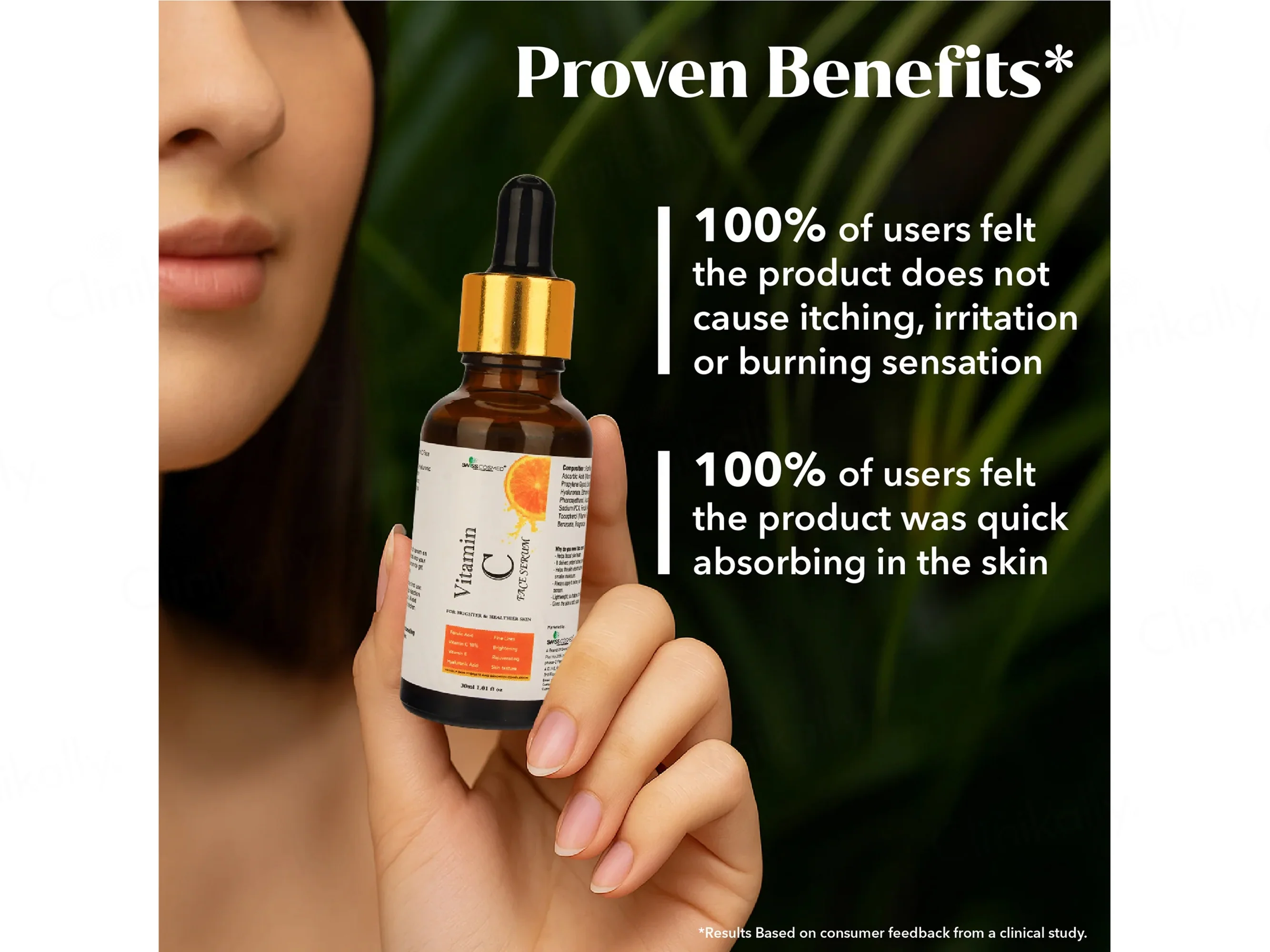 Swisscosmed Vitamin C Face Serum For Brighter & Healthier Skin - Image 4