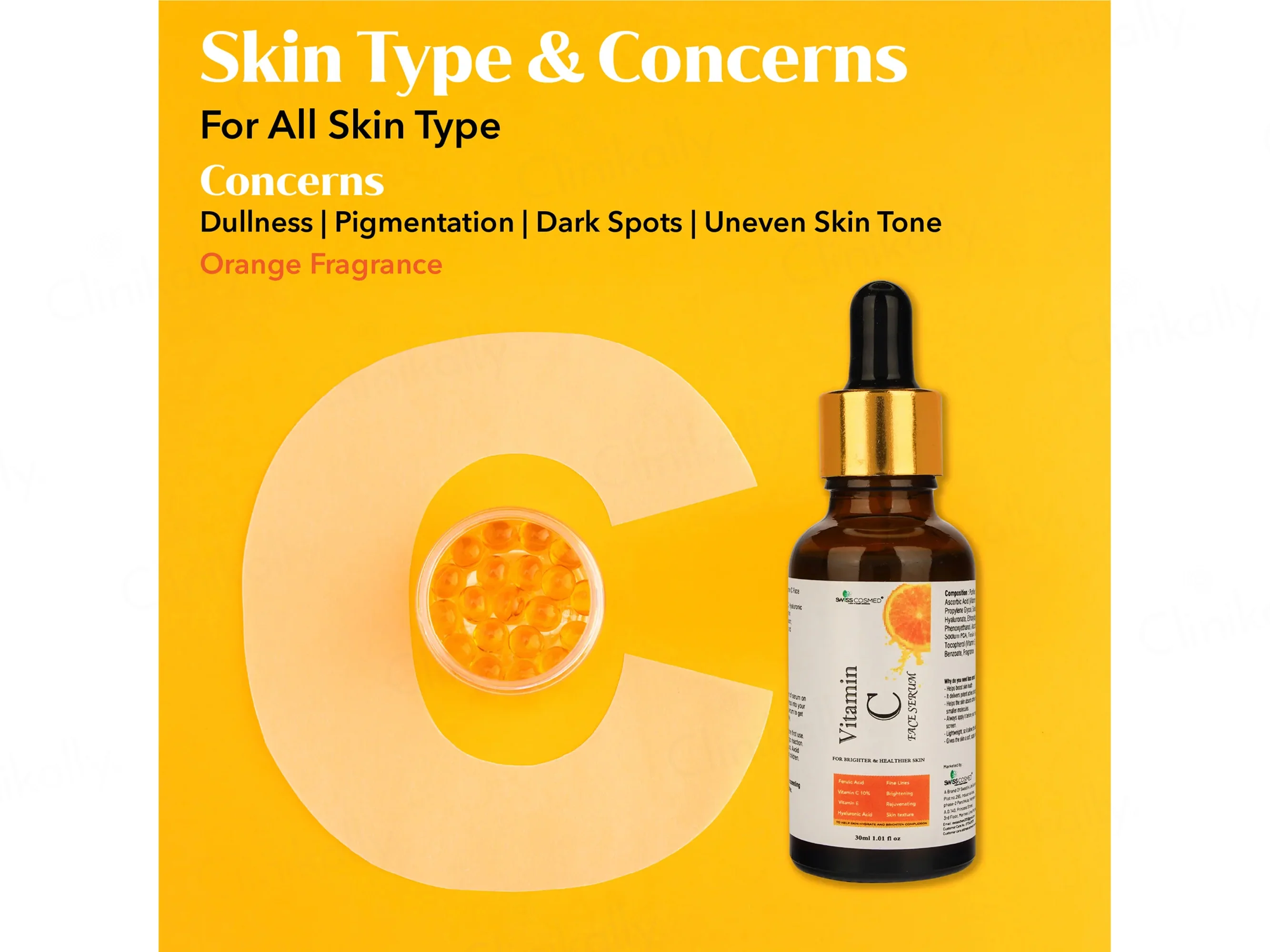 Swisscosmed Vitamin C Face Serum For Brighter & Healthier Skin - Image 5