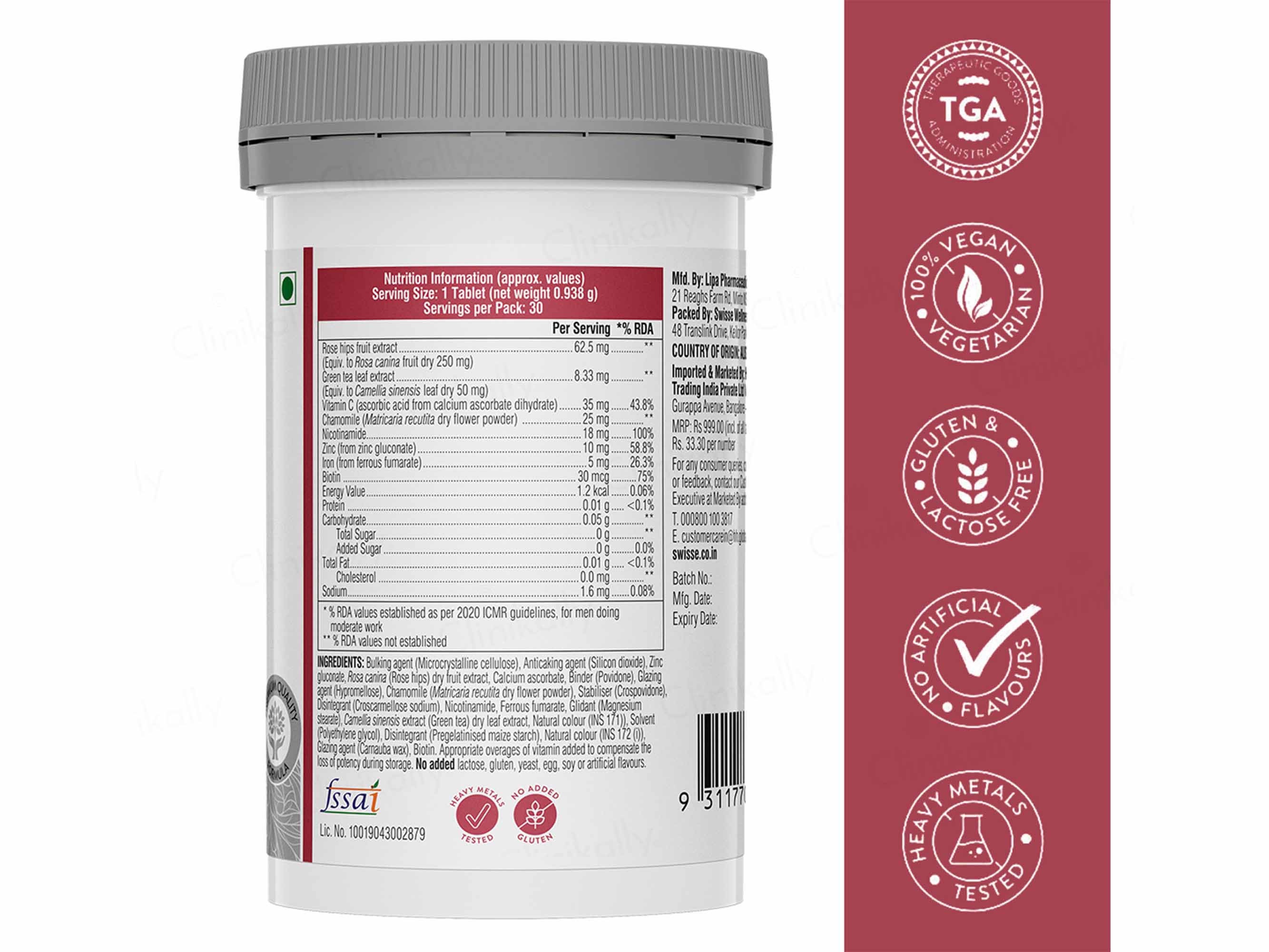 Swisse Beauty Biotin+ Tablet - Image 5