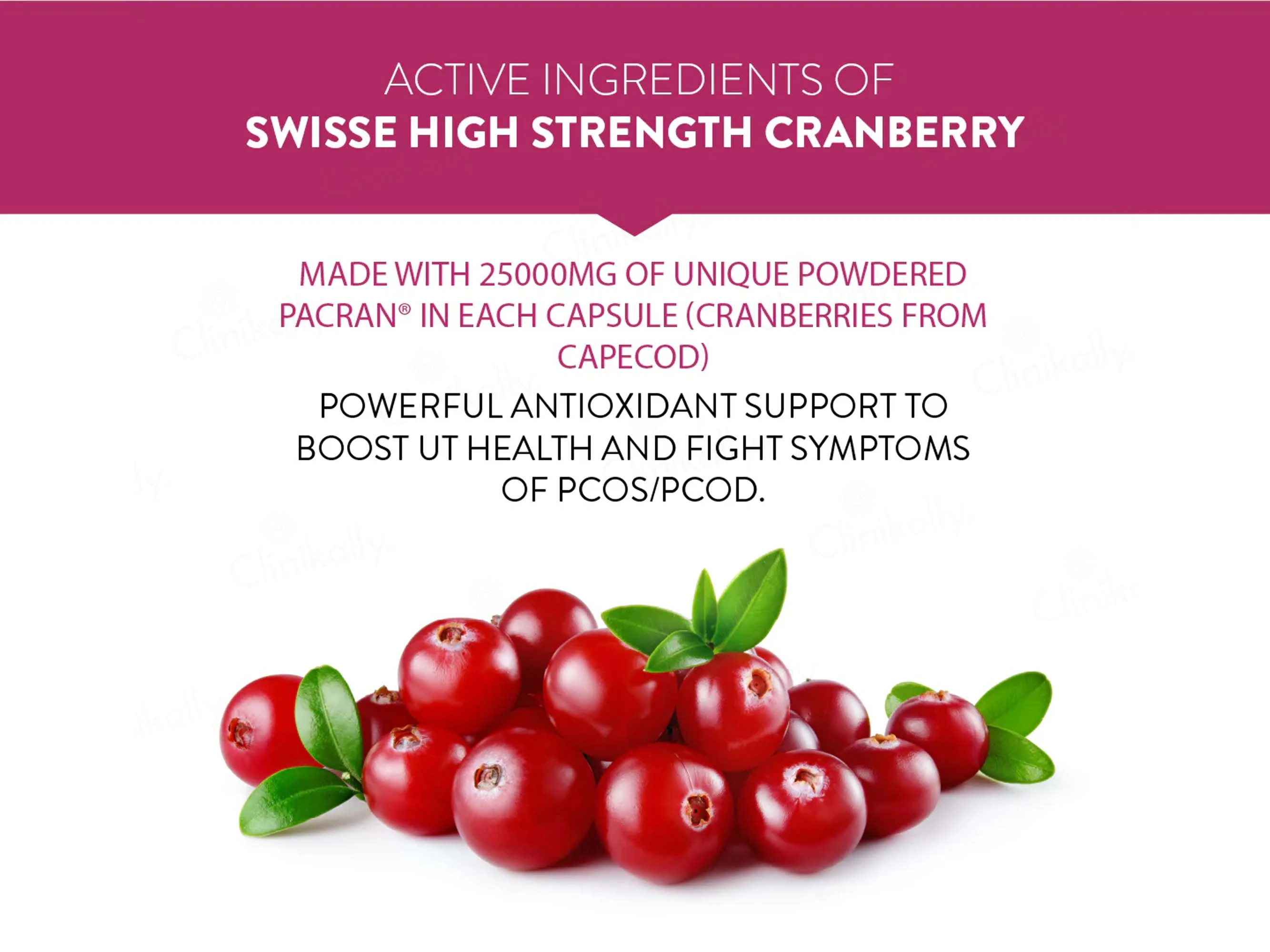 Swisse Ultiboost High Strength Cranberry Capsule - Image 2