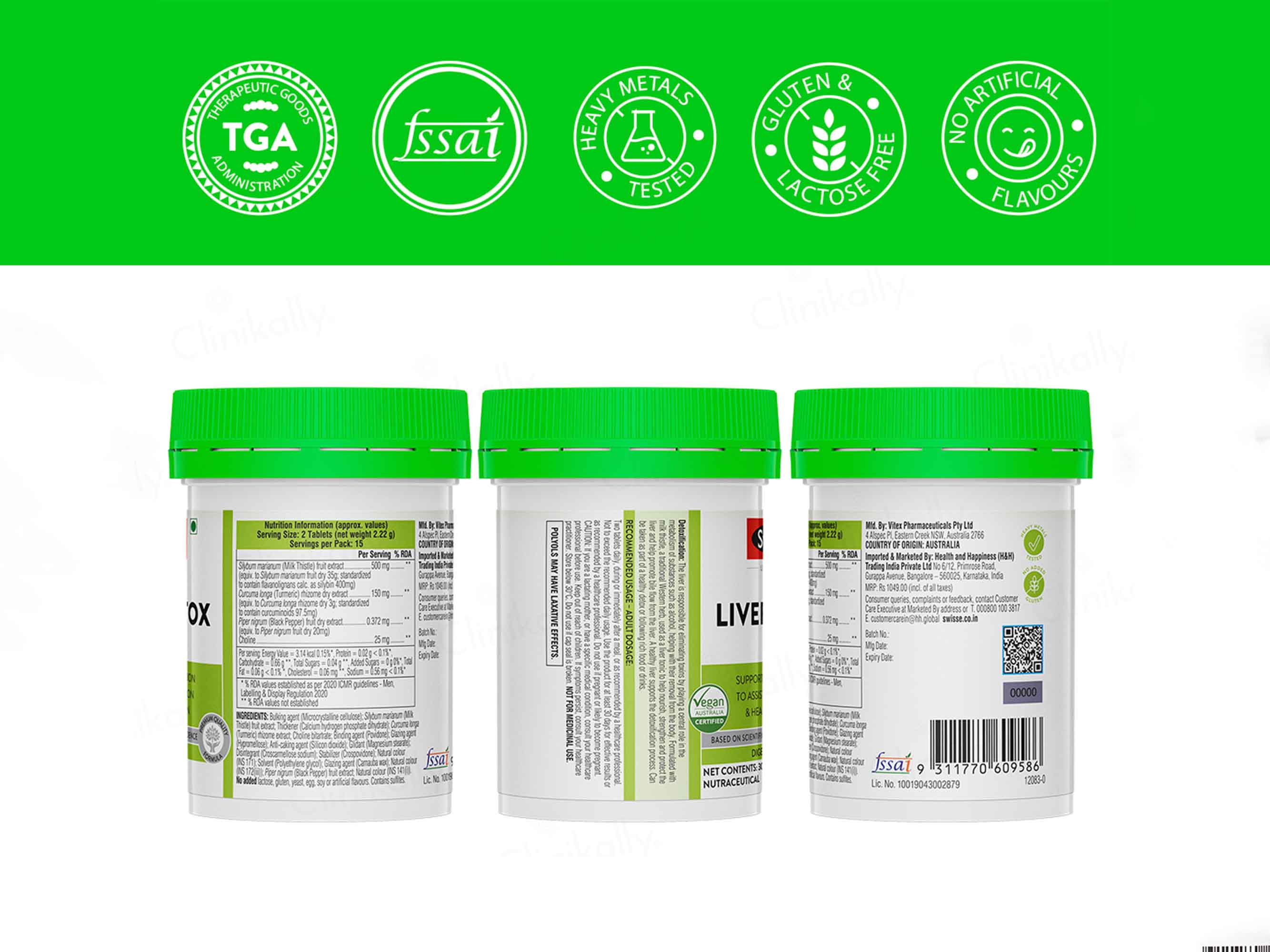Swisse Ultiboost Liver Detox Tablet - Image 4