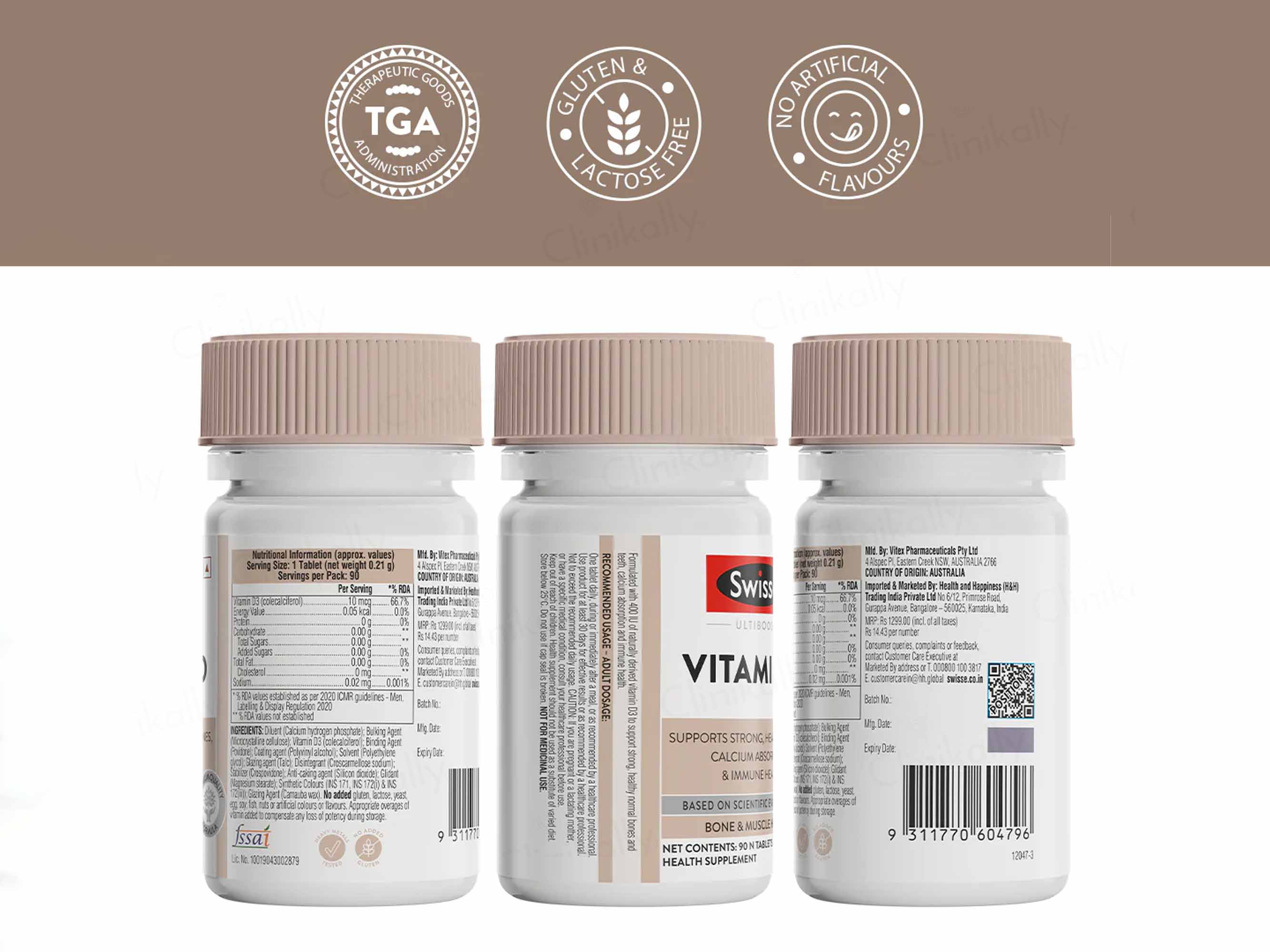 Swisse Ultiboost Vitamin D Tablet - Image 5