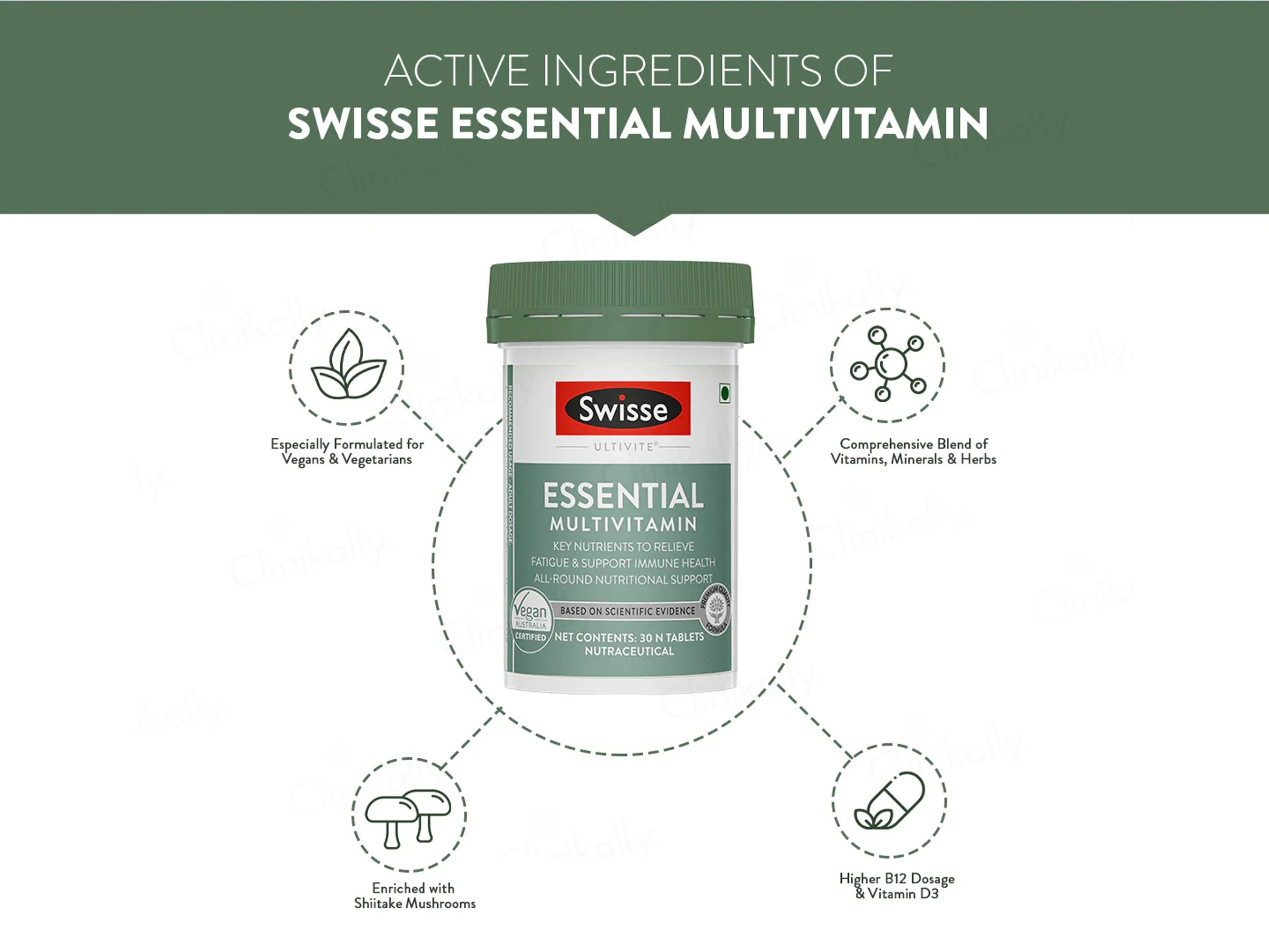 Swisse Ultivite Essential Multivitamin Tablet - Image 3