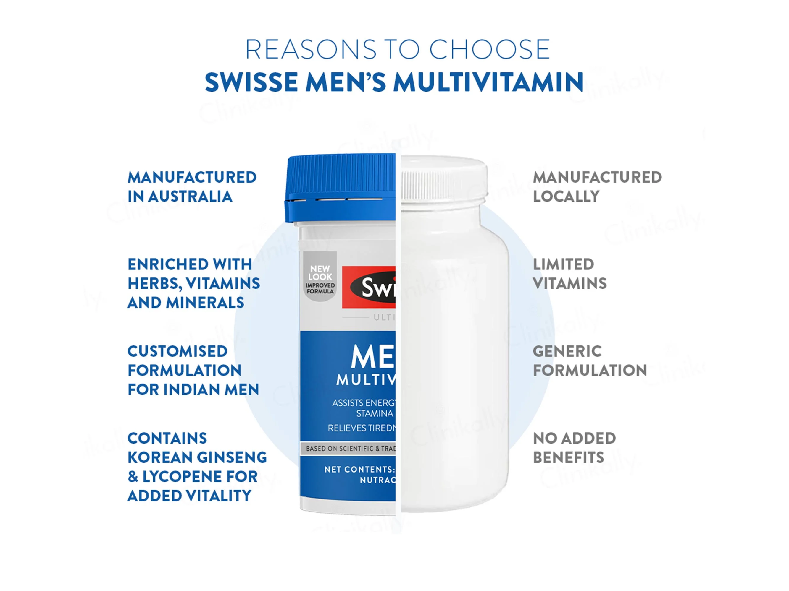 Swisse Ultivite Men's Multivitamin Tablet - Image 3