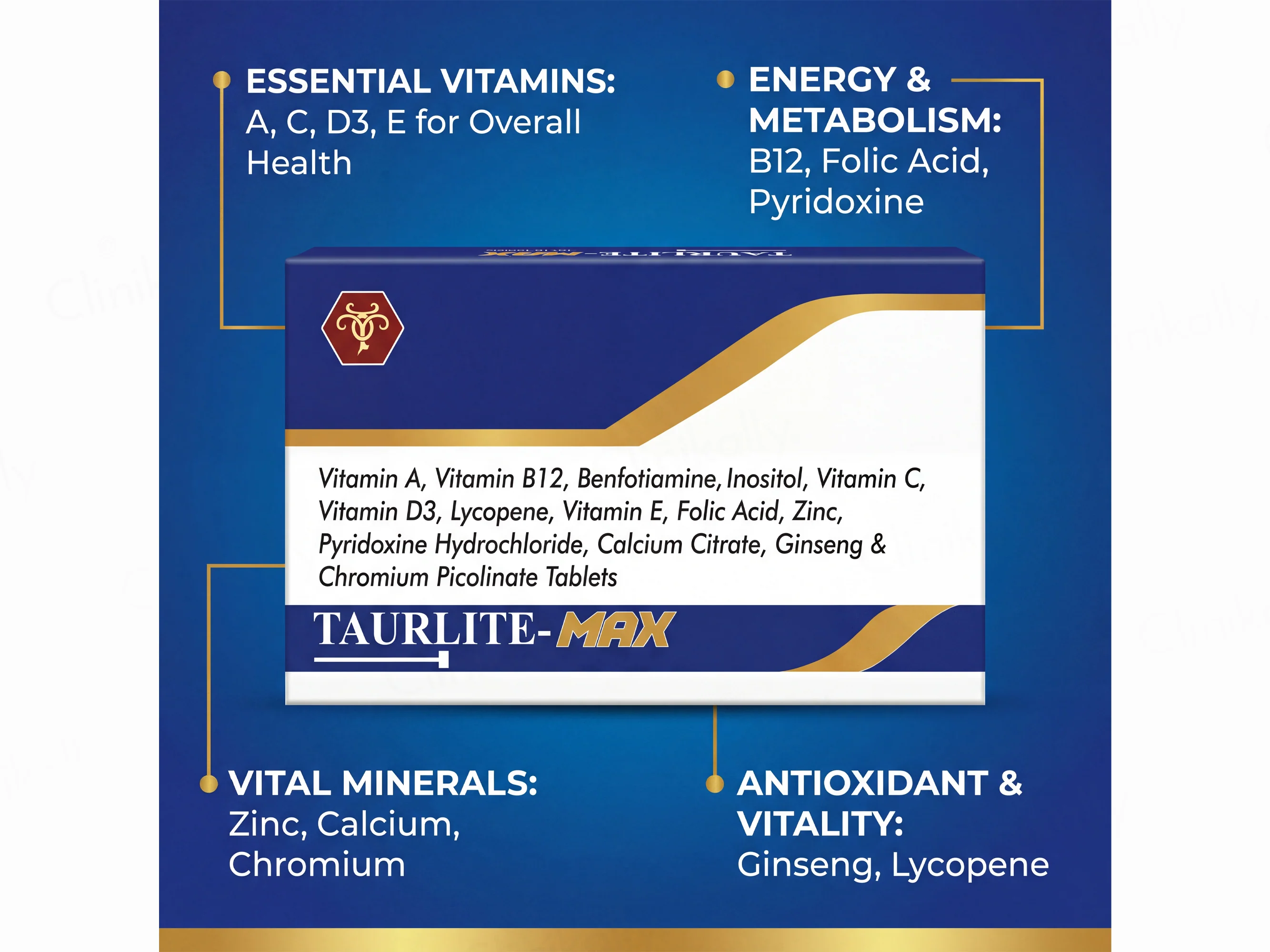 Taurlite-Max Health Supplement Tablet - Image 2