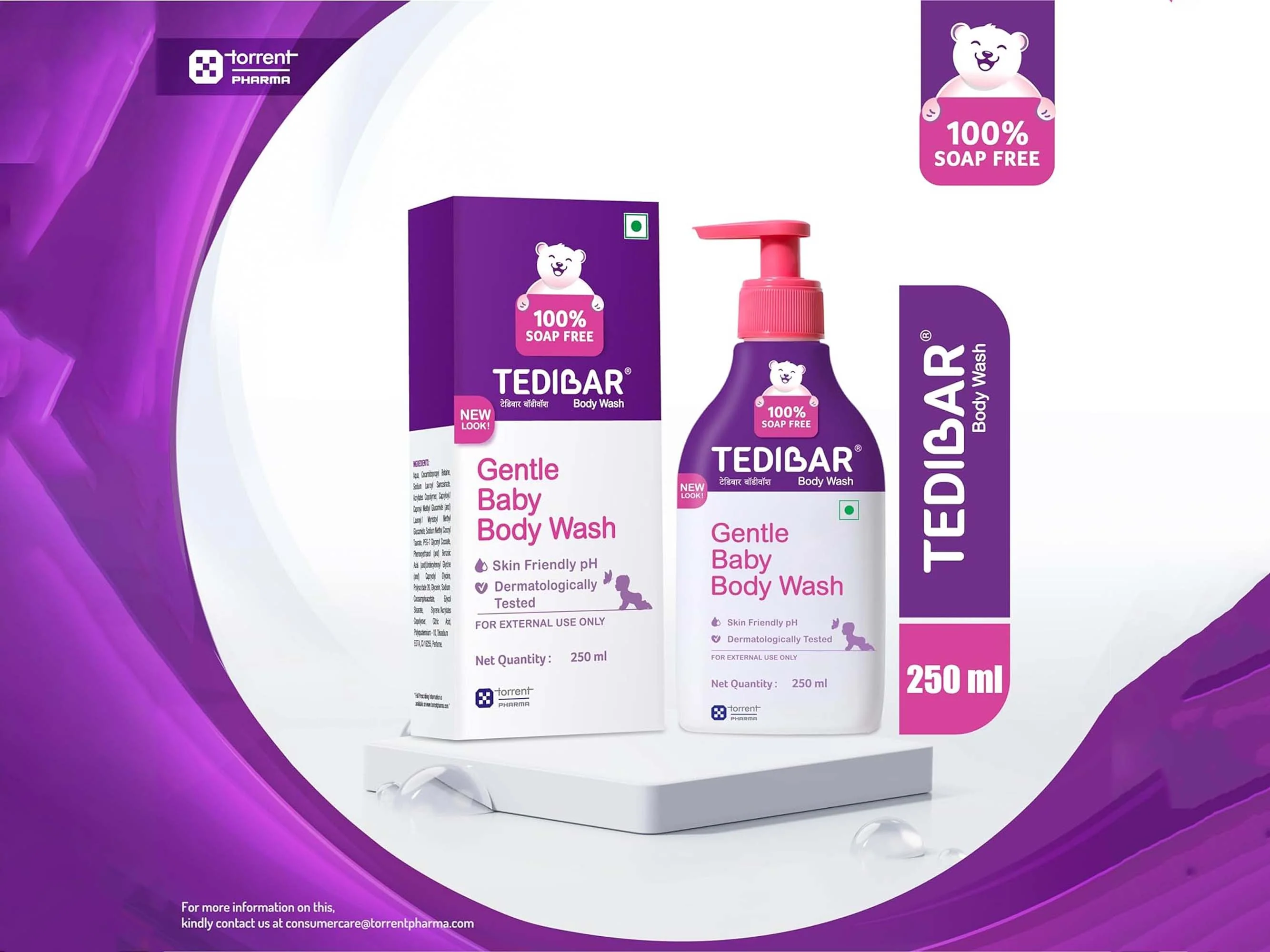 Tedibar Gentle Baby Body Wash - Image 2