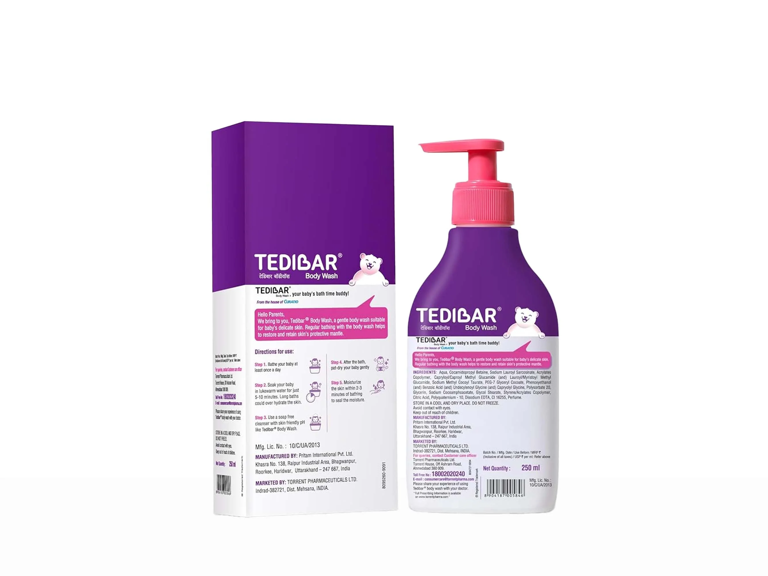 Tedibar Gentle Baby Body Wash - Image 6