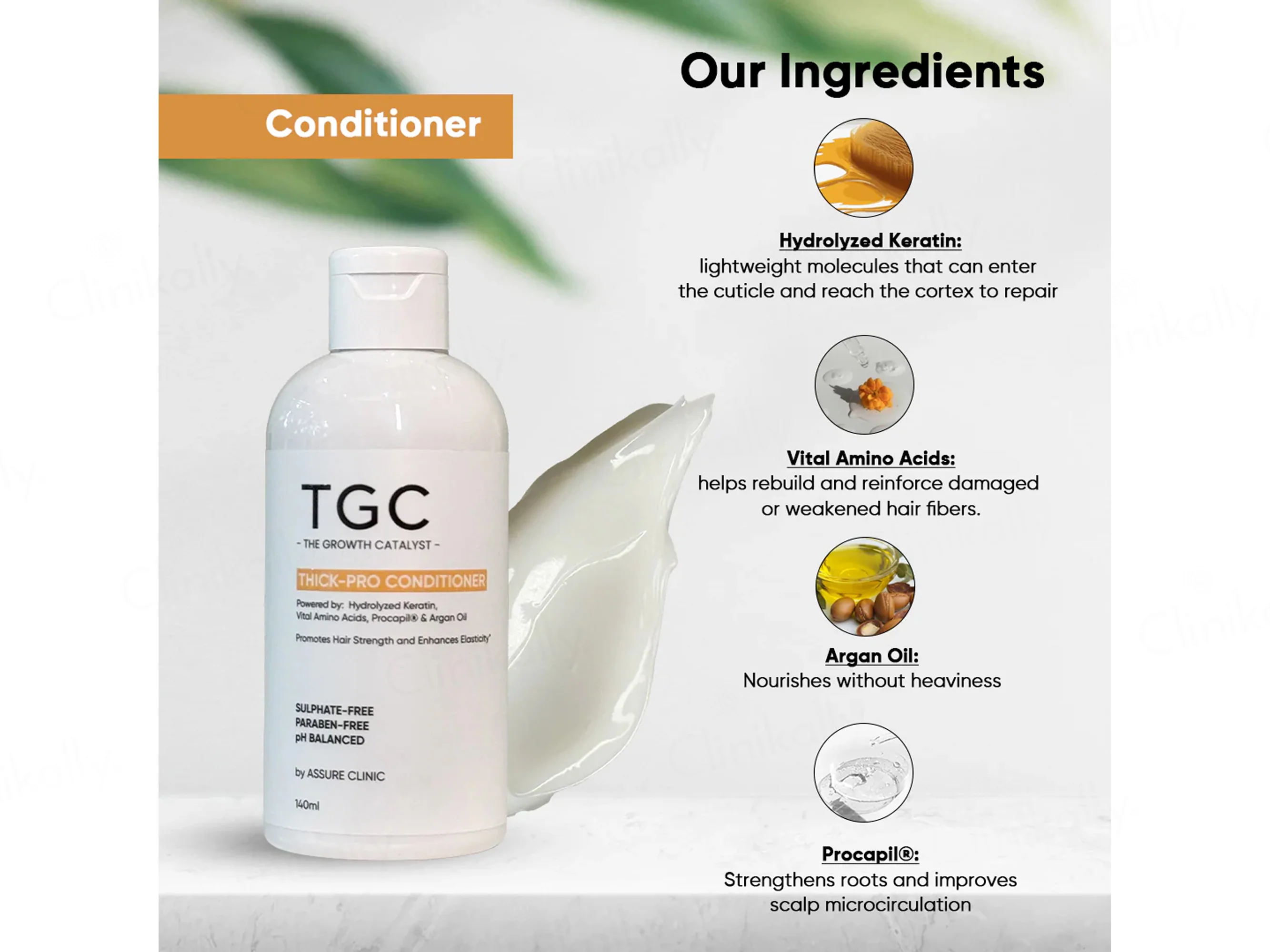TGC The Growth Catalyst Thick-Pro Shampoo & Conditioner Combo - Image 3
