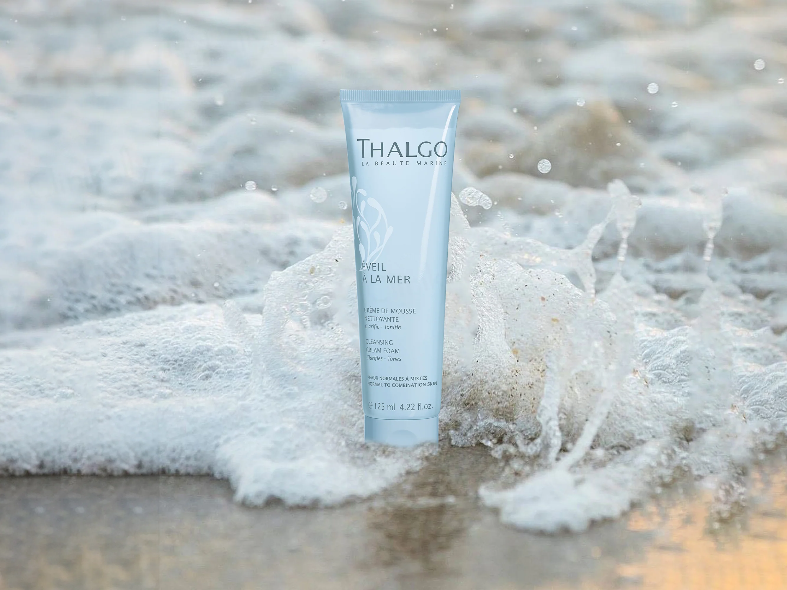 Thalgo Eveil A LA Mer Cleansing Cream Foam - Image 4