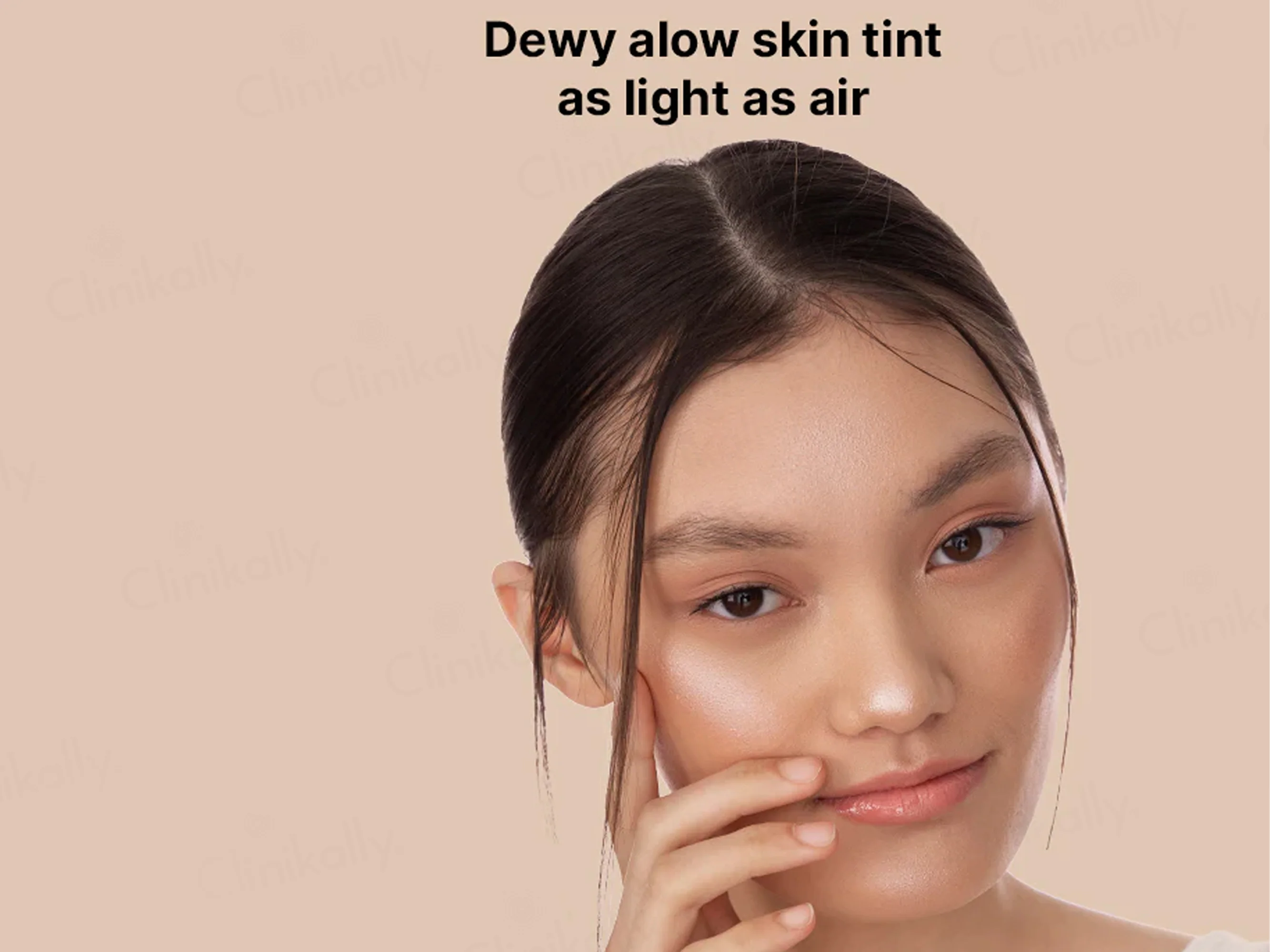 Thank You Farmer Be Beautiful Skin Tint Dewy Glow Moisturiser Sunscreen SPF 50 PA++++ (Tan) - Image 2