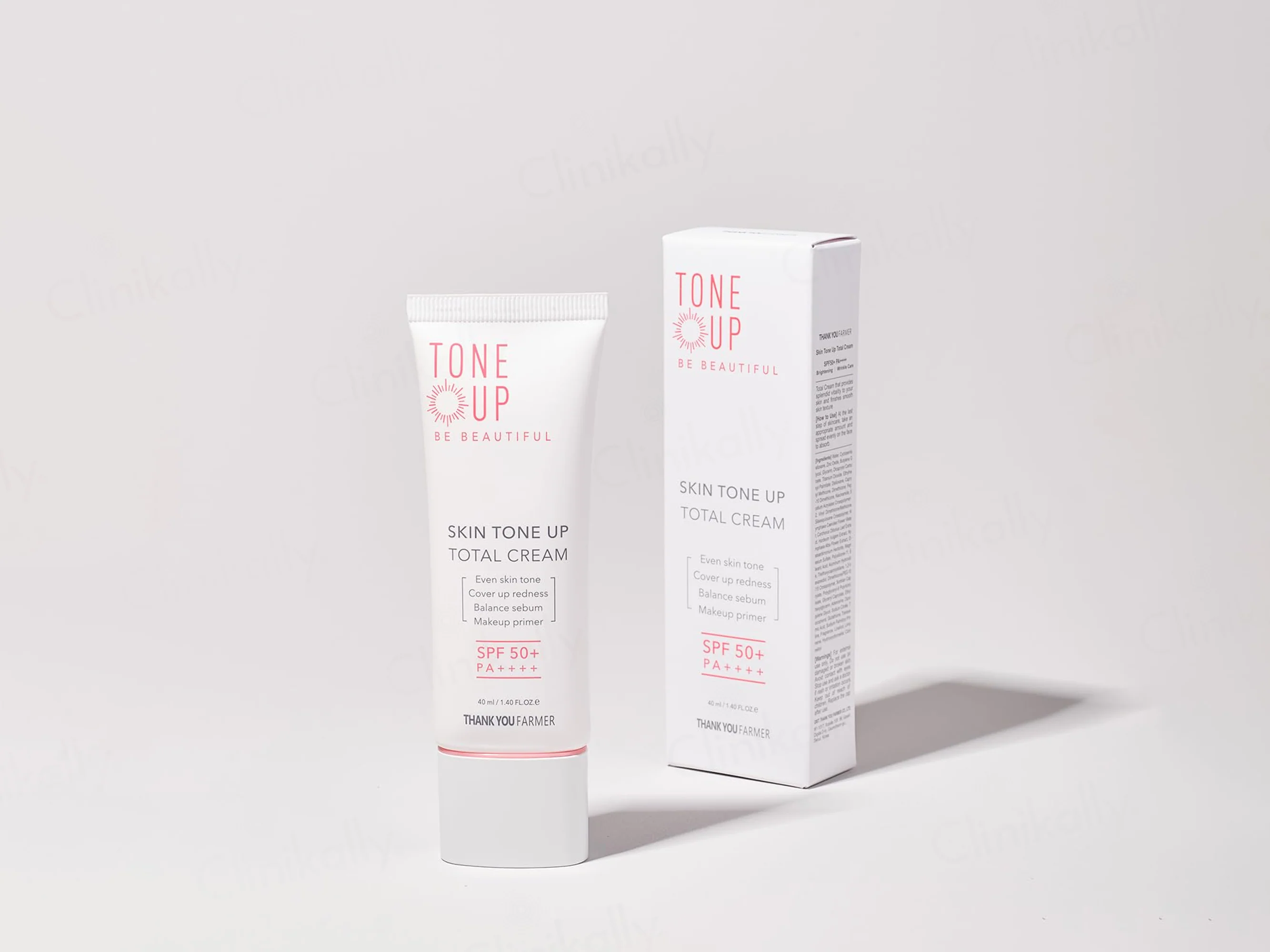 Thank You Farmer Be Beautiful Skin Tone-Up Total Cream SPF 50+ PA++++ - Image 2