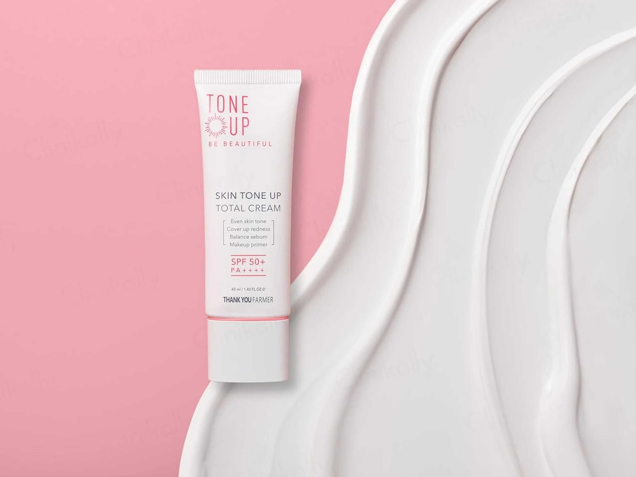 Thank You Farmer Be Beautiful Skin Tone-Up Total Cream SPF 50+ PA++++ - Image 8