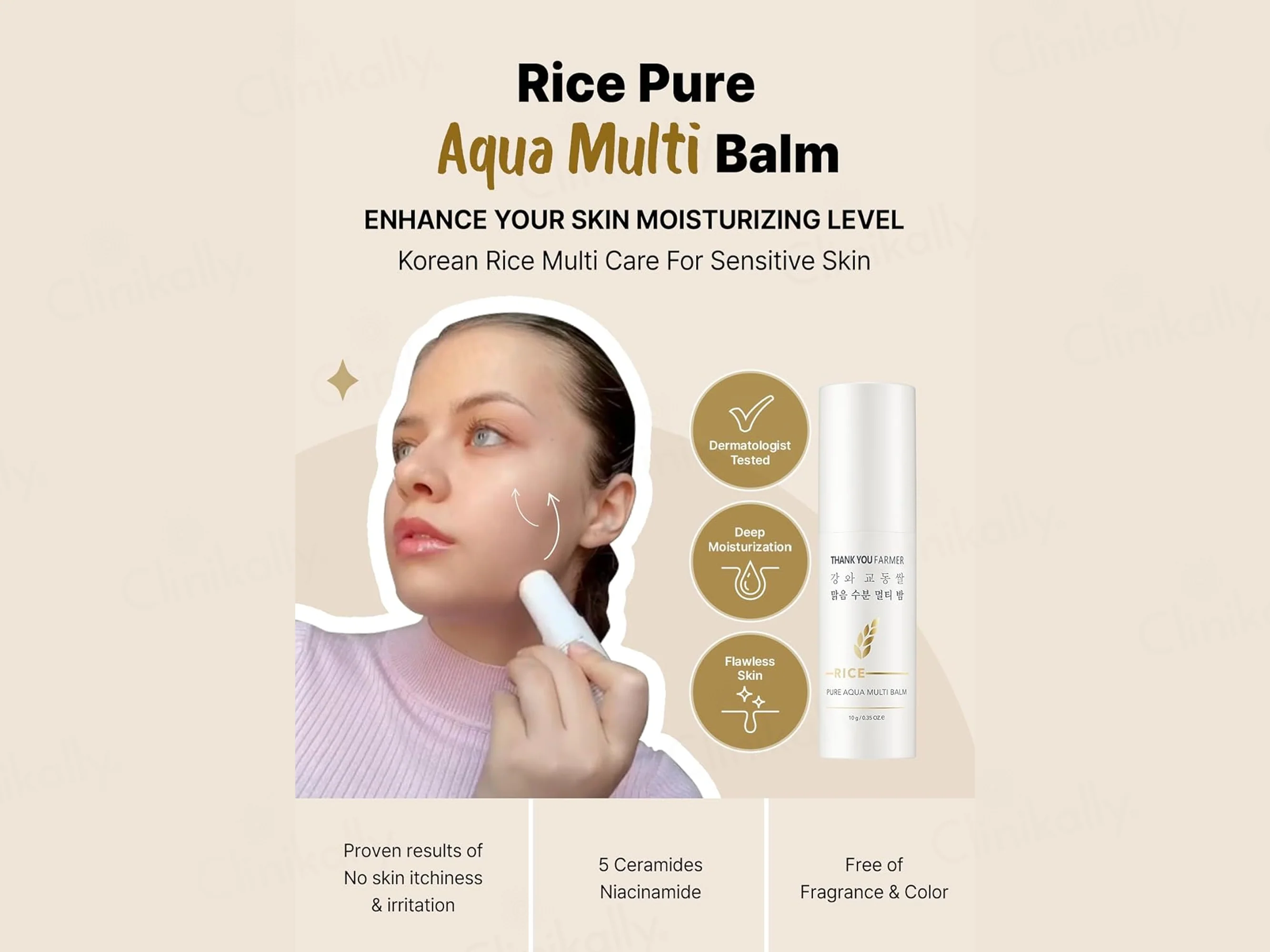 Thank You Farmer Rice Pure Aqua Multi Balm - Image 2