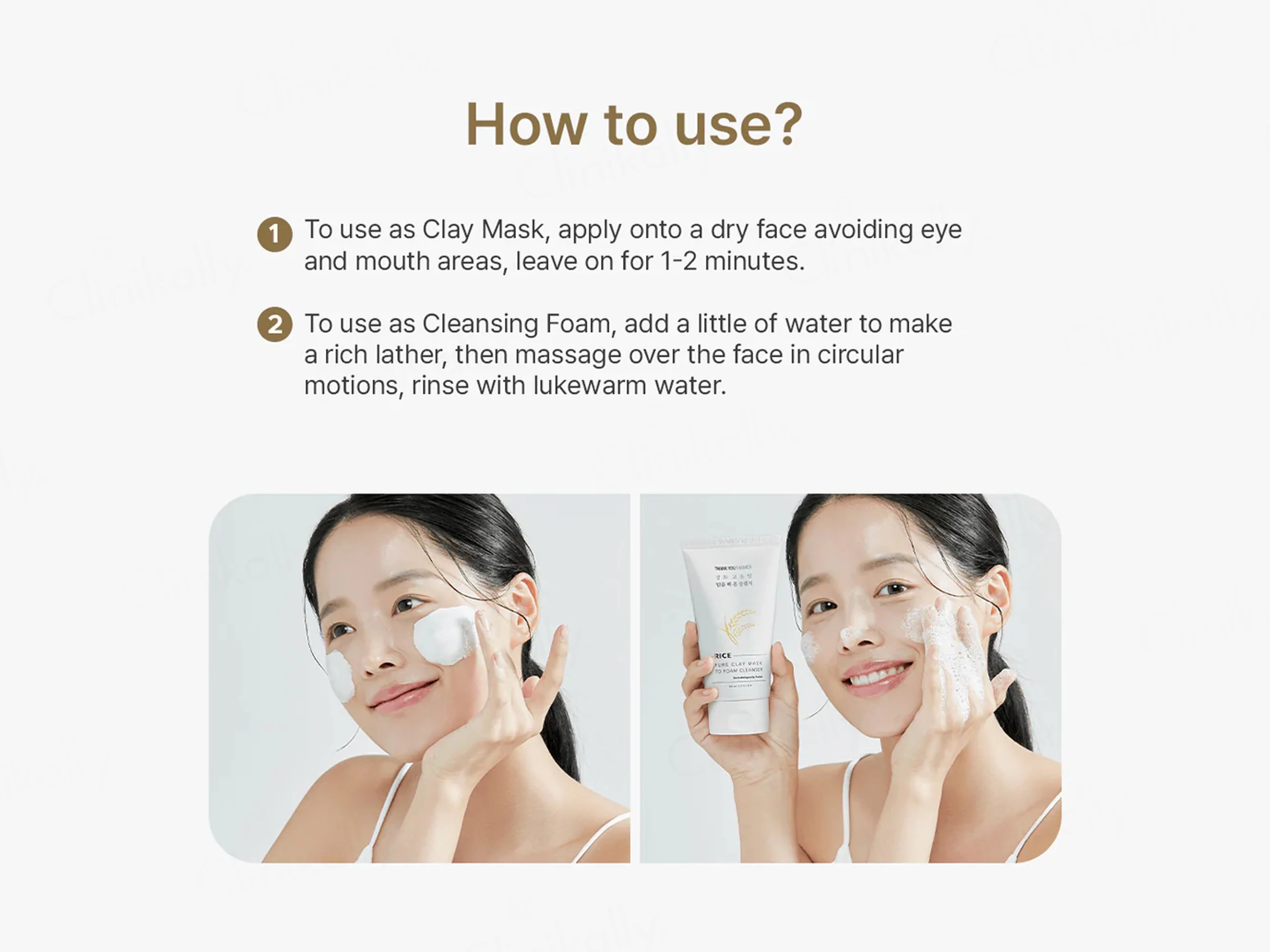 Thank You Farmer Rice Pure Clay Mask To Foam Cleanser - Image 6