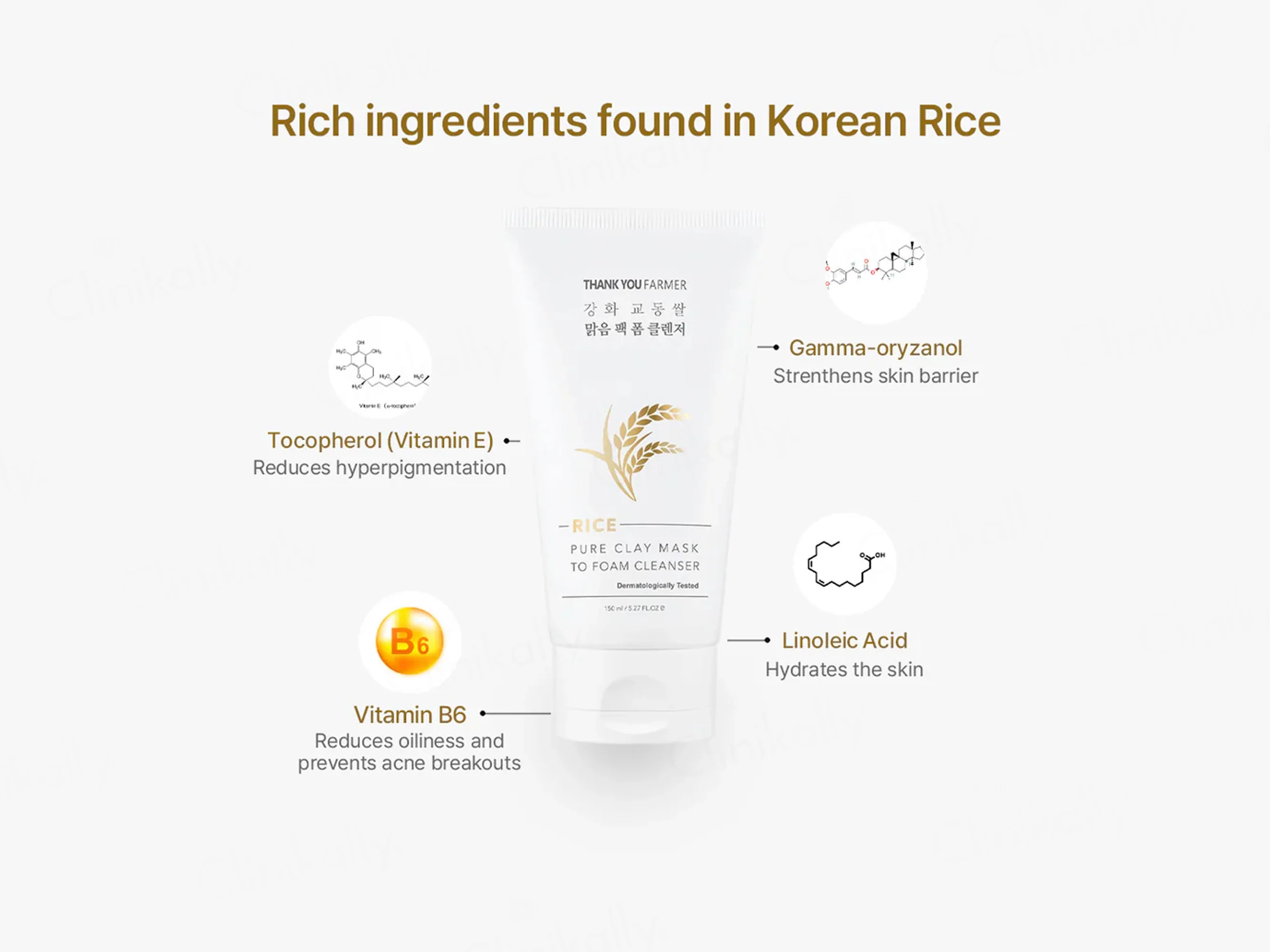 Thank You Farmer Rice Pure Clay Mask To Foam Cleanser - Image 7