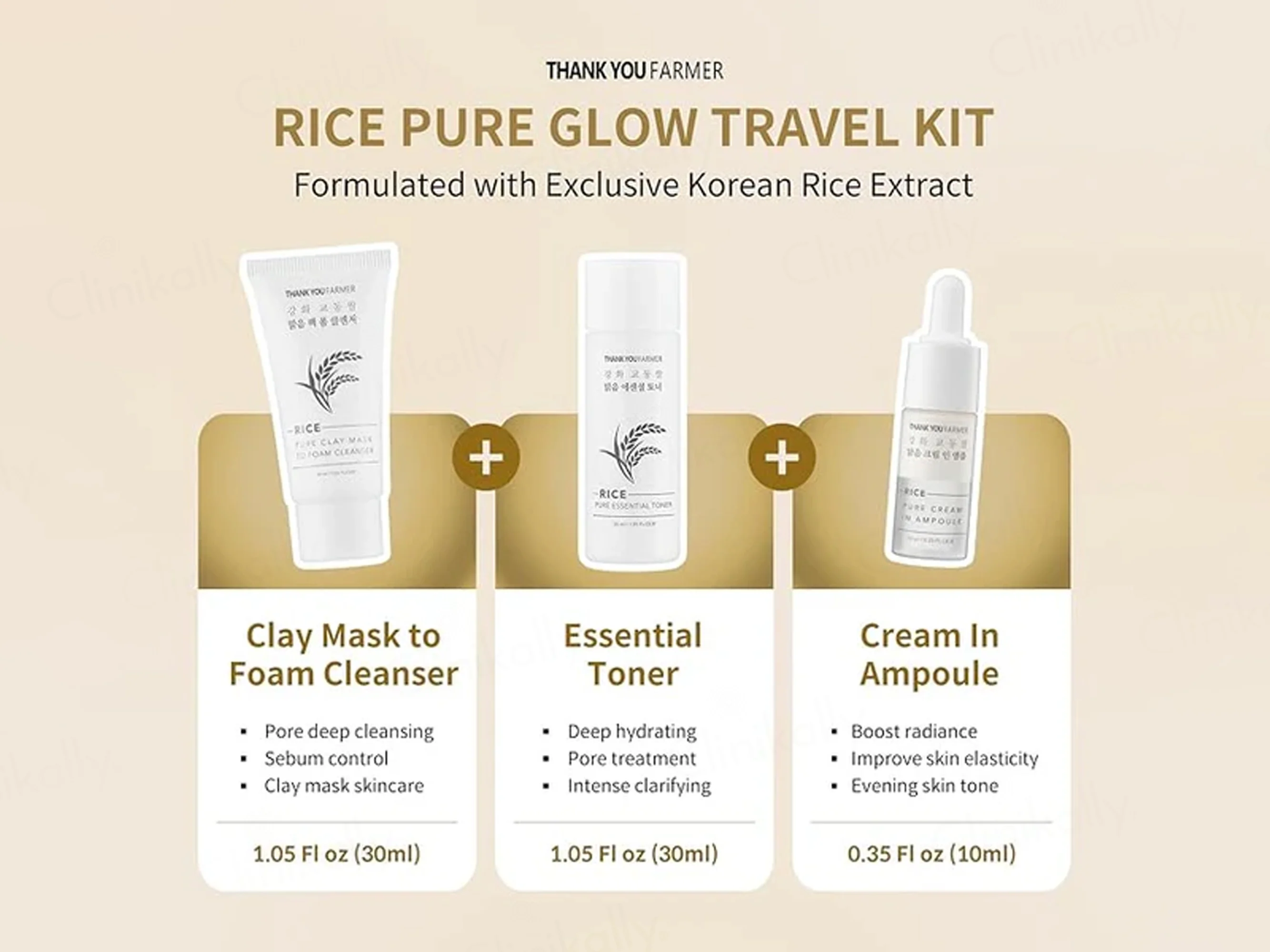 Thank You Farmer Rice Pure Glow Travel Kit - Image 6