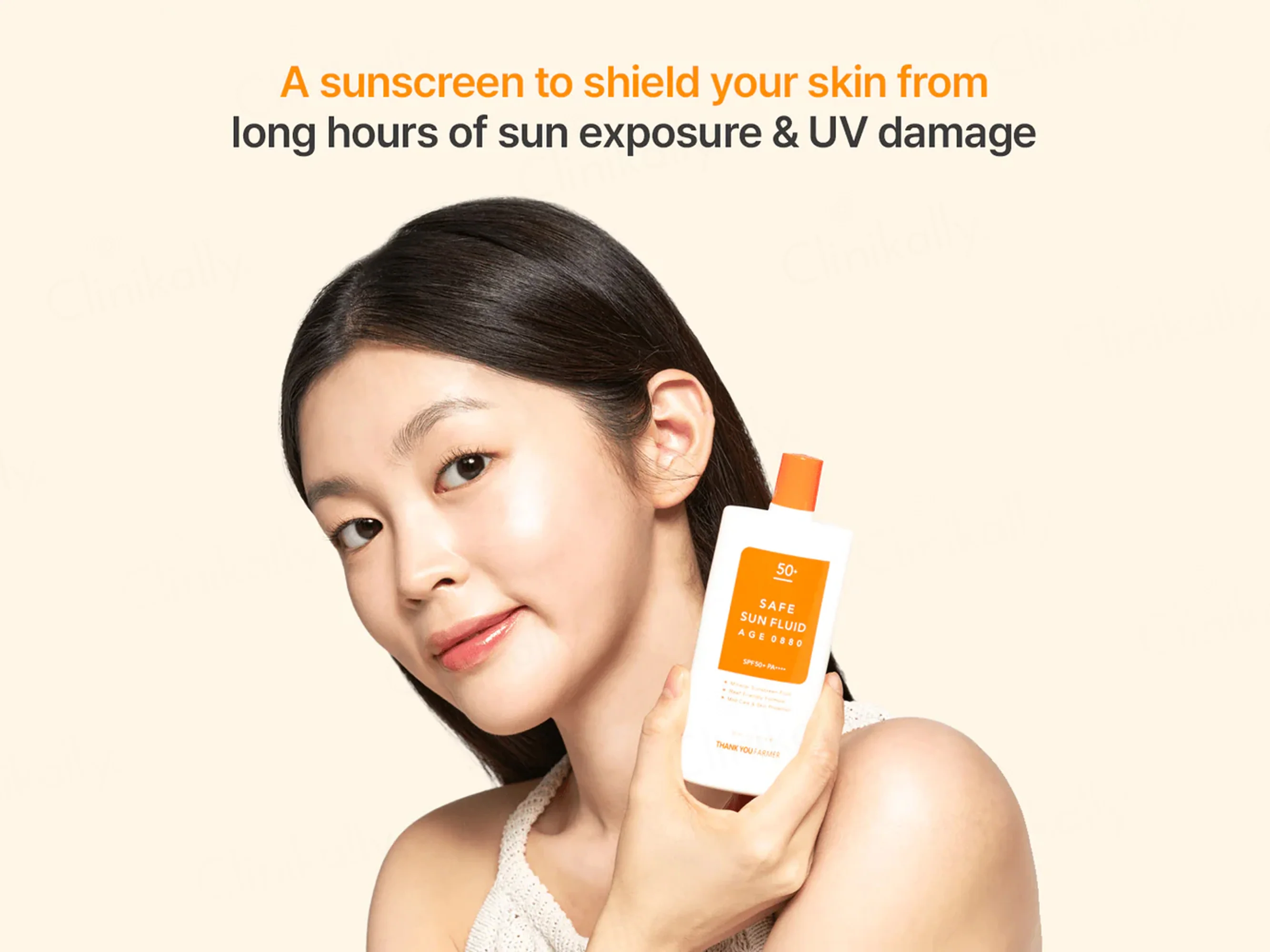Thank You Farmer Safe Sun Fluid Age 0880 Sunscreen SPF 50+ PA++++ - Image 2