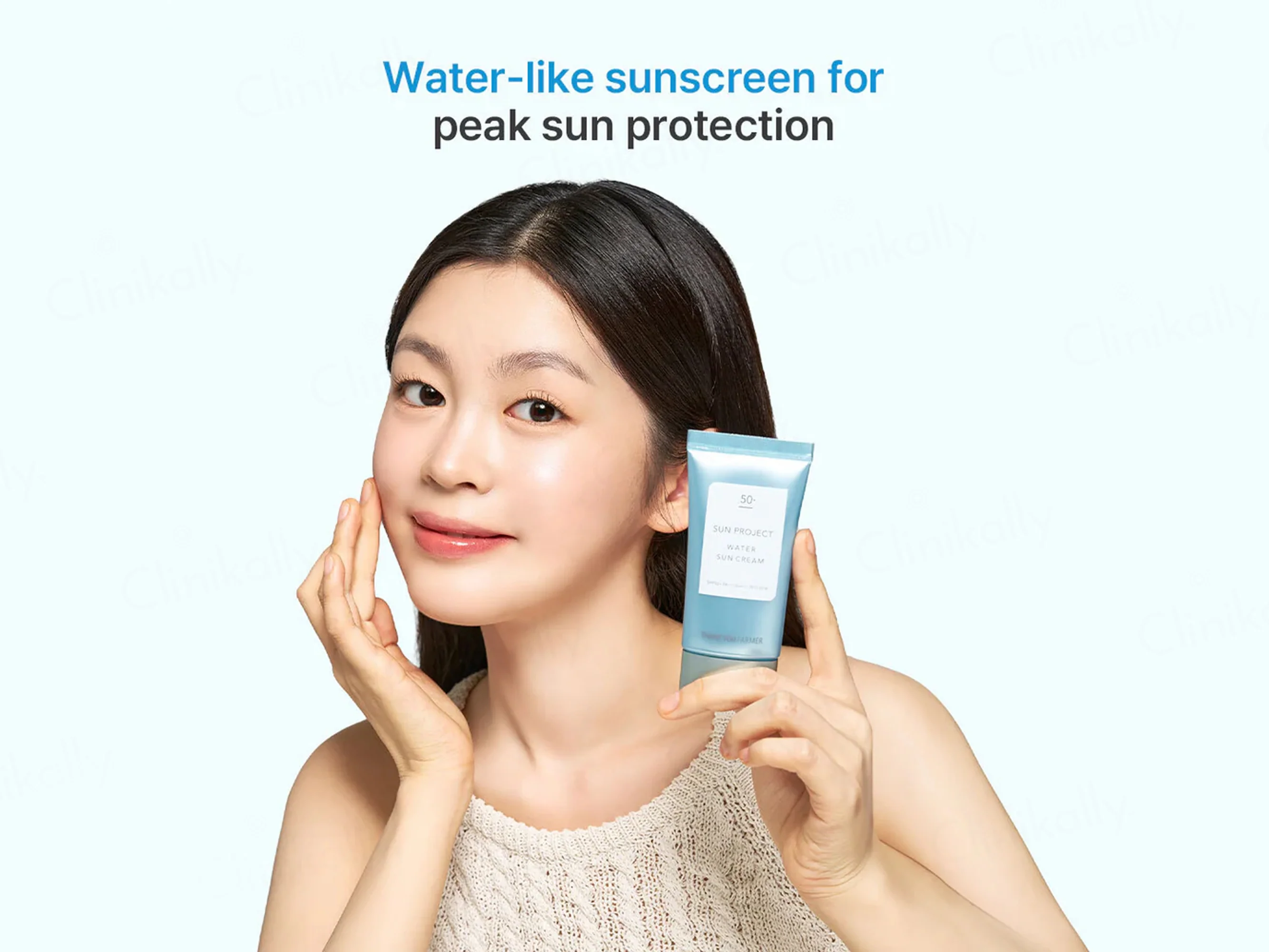 Thank You Farmer Sun Project Water Sun Cream Sunscreen SPF 50+ PA+++ - Image 2