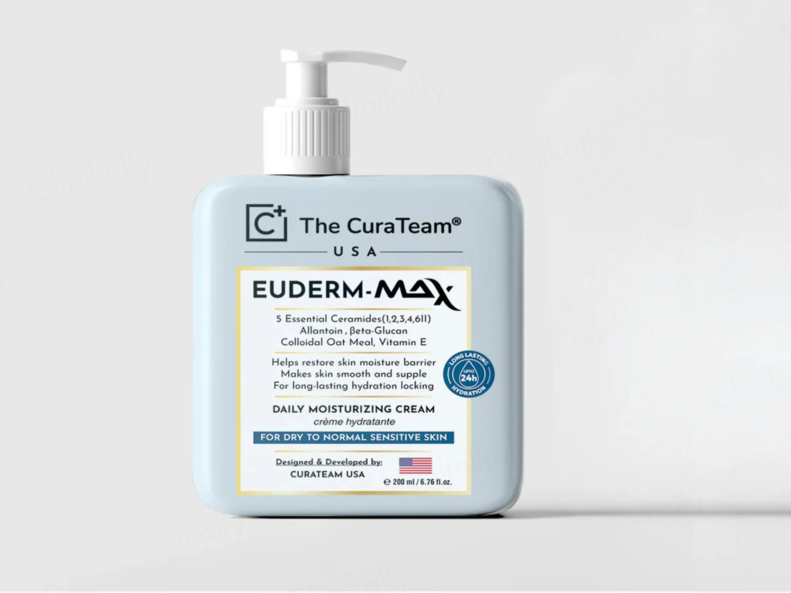 The CuraTeam Euderm-Max Daily Moisturizing Cream - Image 2