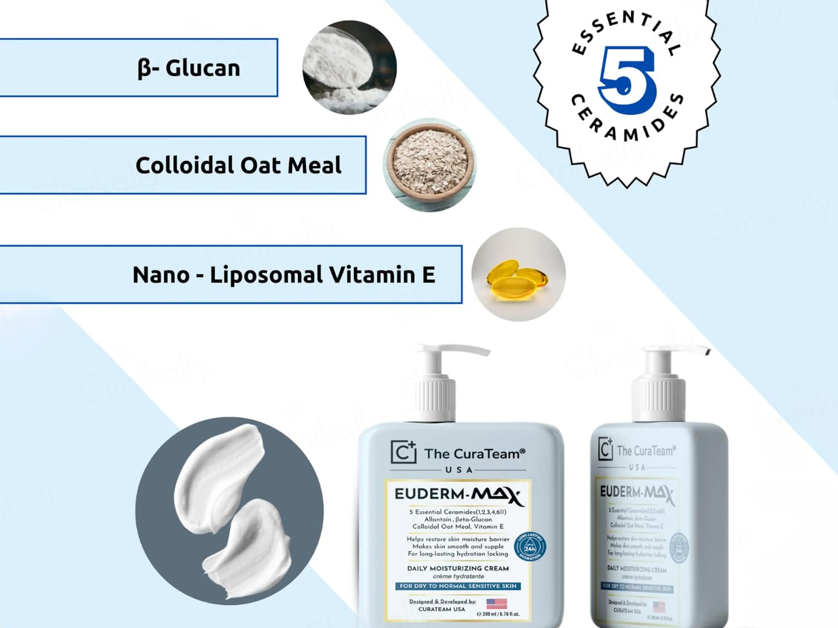 The CuraTeam Euderm-Max Daily Moisturizing Cream - Image 5