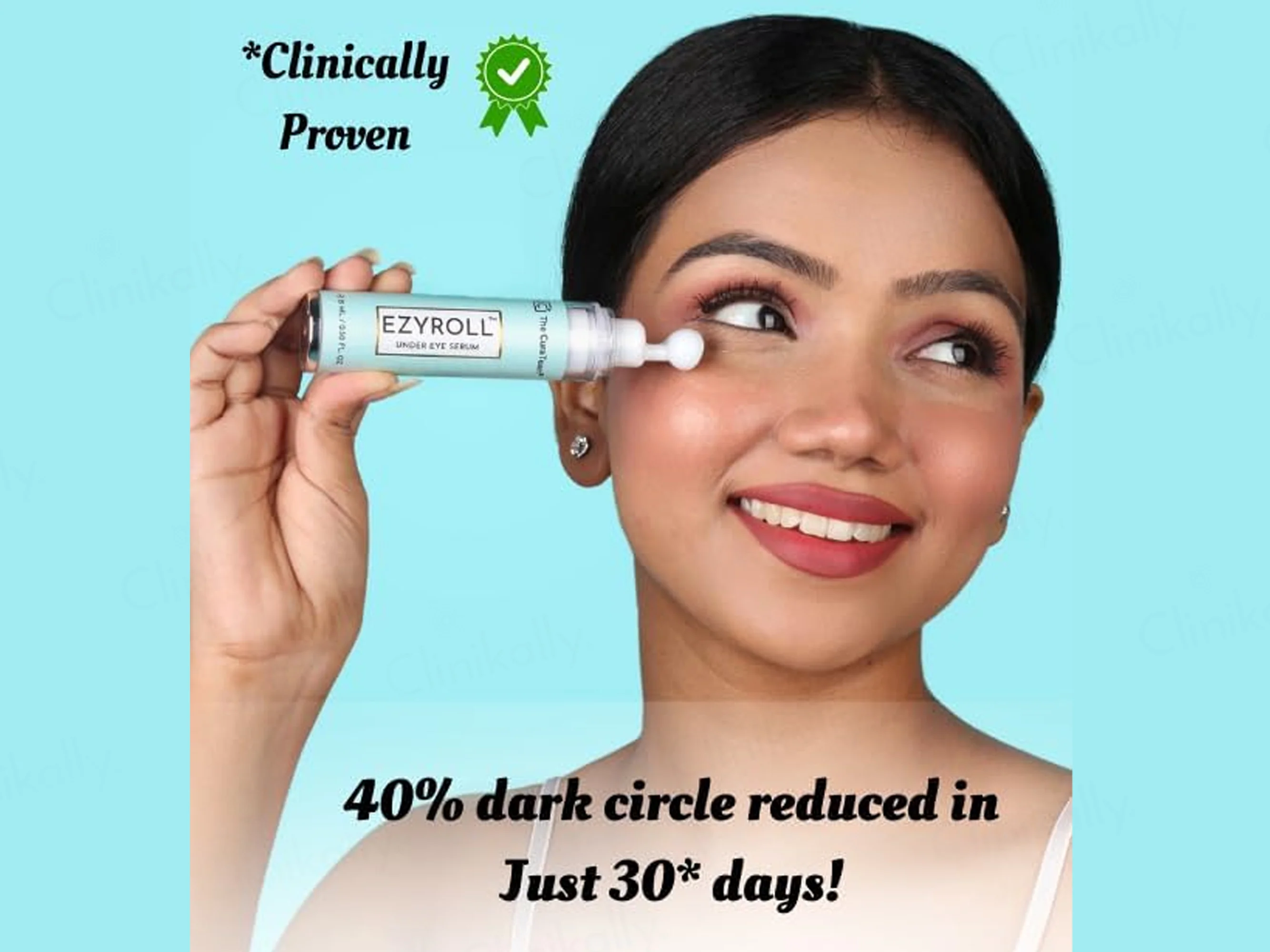 The CuraTeam Ezyroll Rejuvenating Under Eye Serum - Image 3