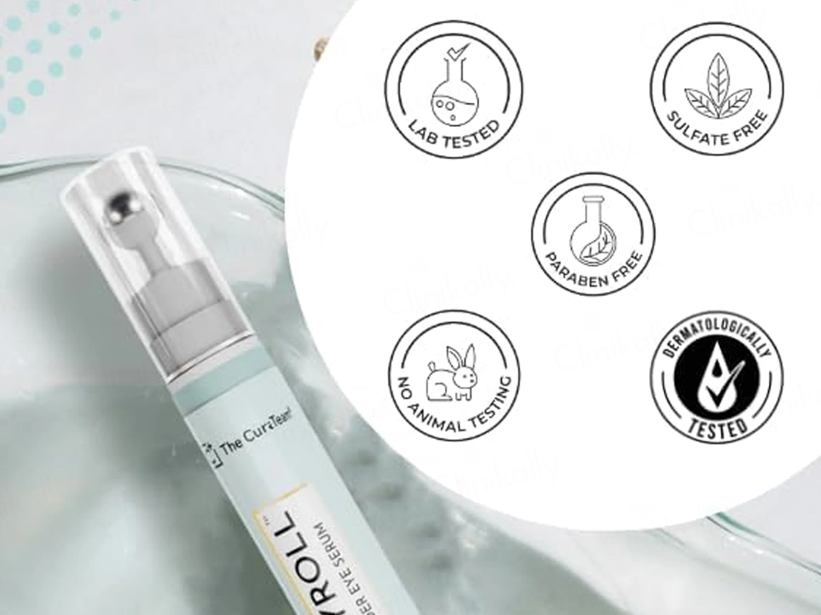 The CuraTeam Ezyroll Rejuvenating Under Eye Serum - Image 5