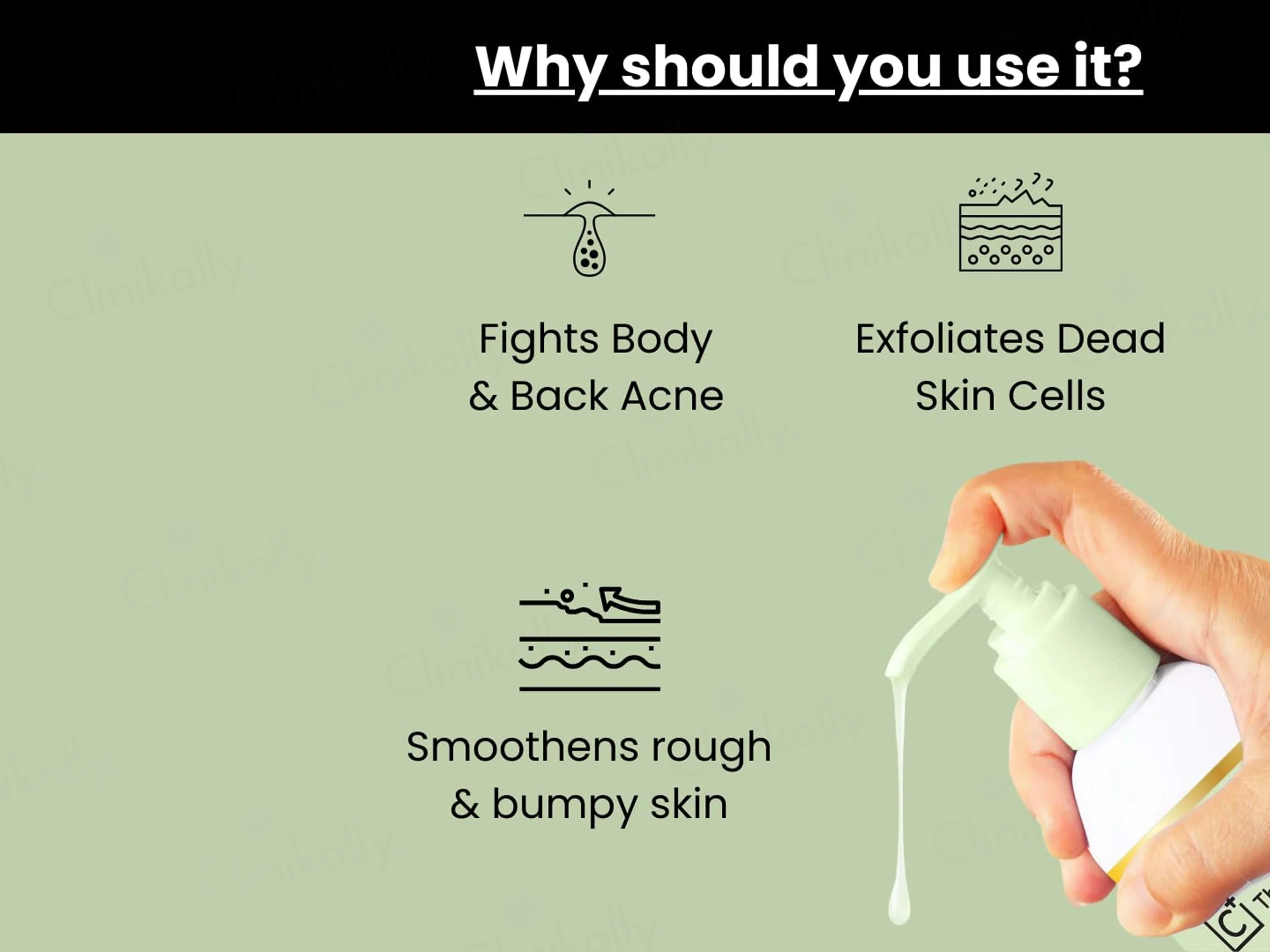 The CuraTeam Go-Clear Bye Bye Acne 2% Salicylic Acid Anti-Acne Bodywash - Image 4